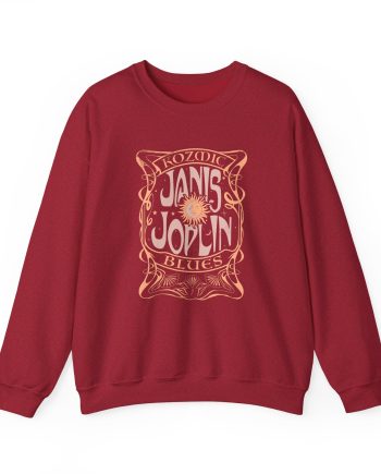 Janis Joplin Kozmic Unisex Heavy Blend™ Crewneck Sweatshirt