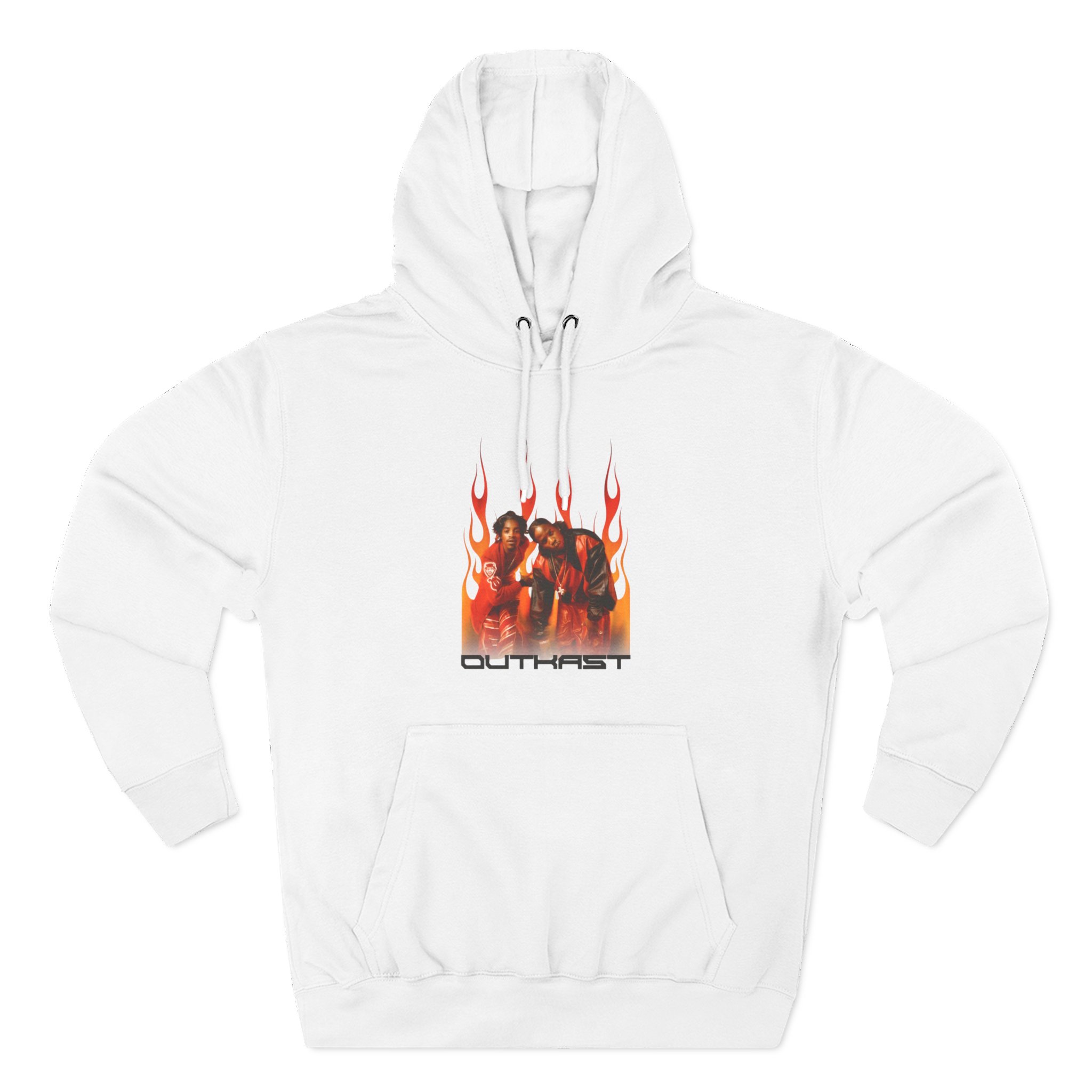 Outkast Flames Three-Panel Fleece Hoodie - Image 3