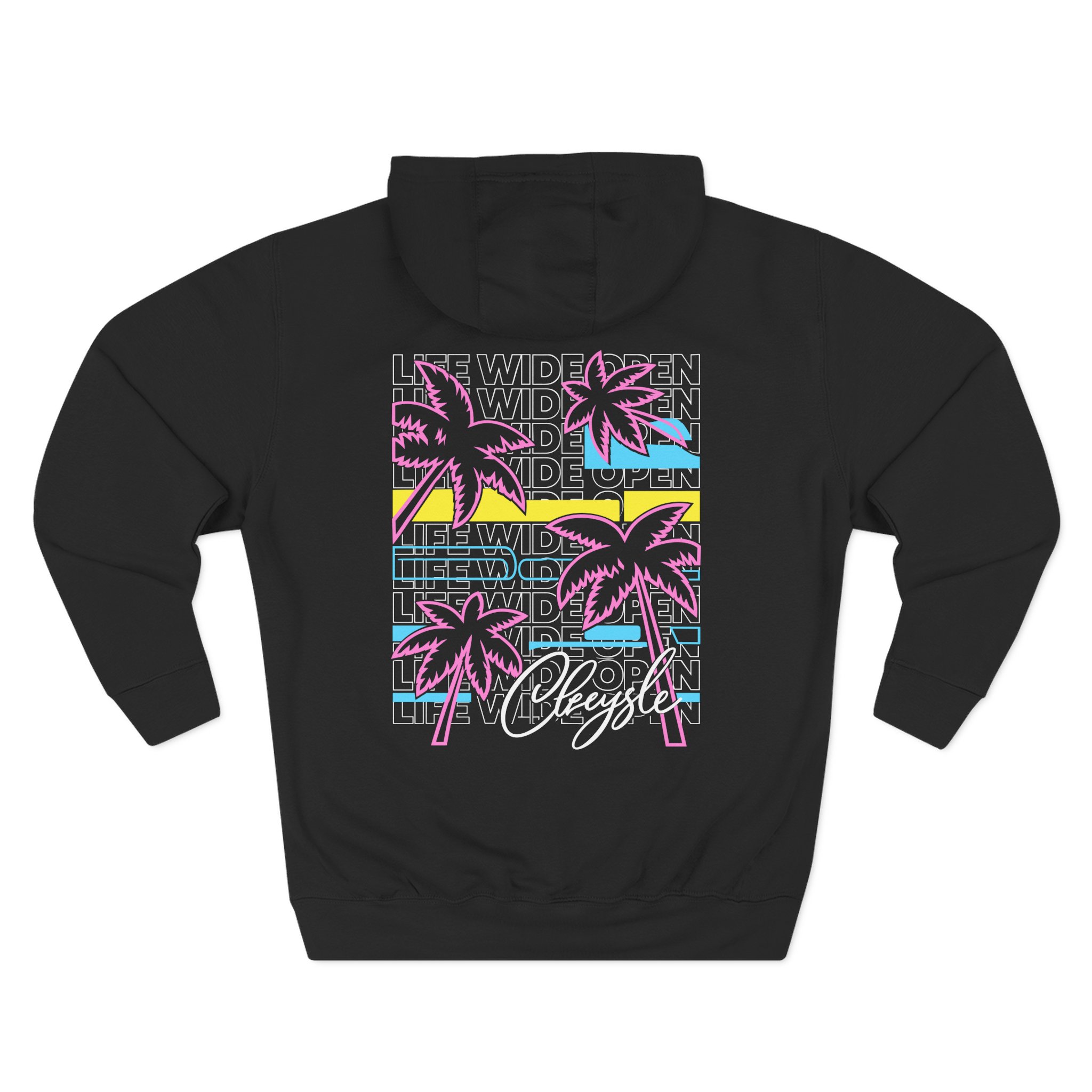 Cboystv LWO Palms Three-Panel Fleece Hoodie - Image 2