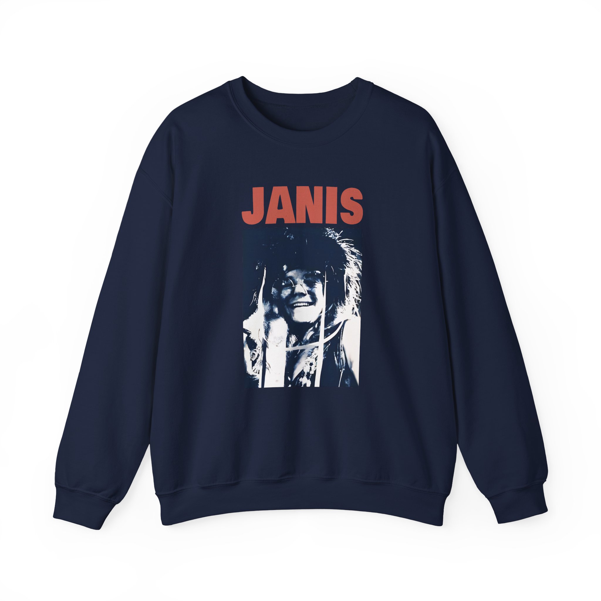Janis Joplin Beatnick Unisex Heavy Blend™ Crewneck Sweatshirt - Image 19