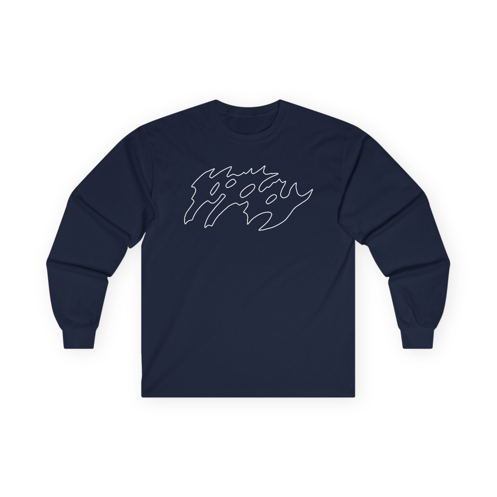 Poppy Negative Spaces Unisex Ultra Cotton Long Sleeve Tee - Image 7