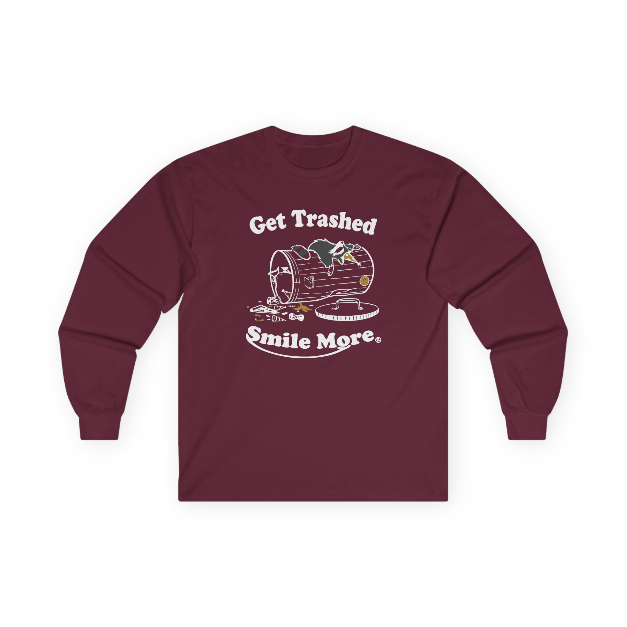 Roman Atwood Get Trashed Unisex Ultra Cotton Long Sleeve Tee - Image 3