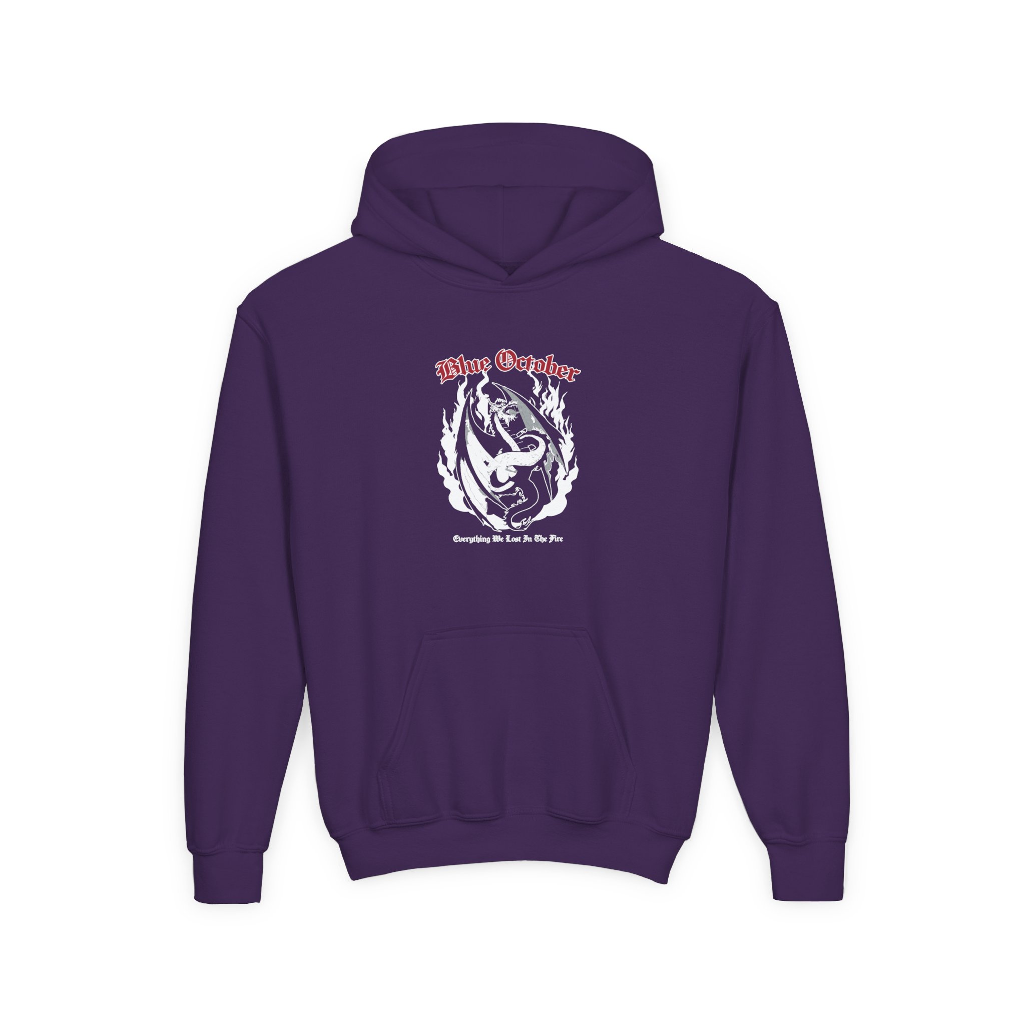Blue October Ewlitf Dragon Youth Heavy Blend Hooded Sweatshirt - Image 13