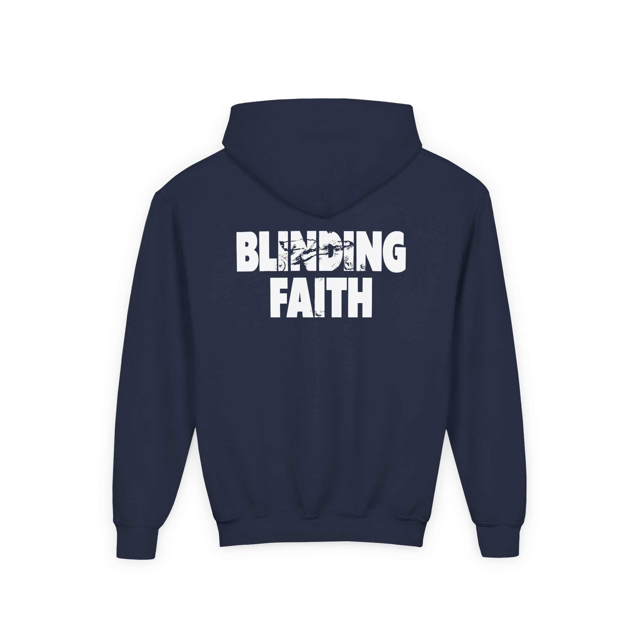 Knocked Loose Blinding Faith Royal Youth Heavy Blend Hooded Sweatshirt - Image 12