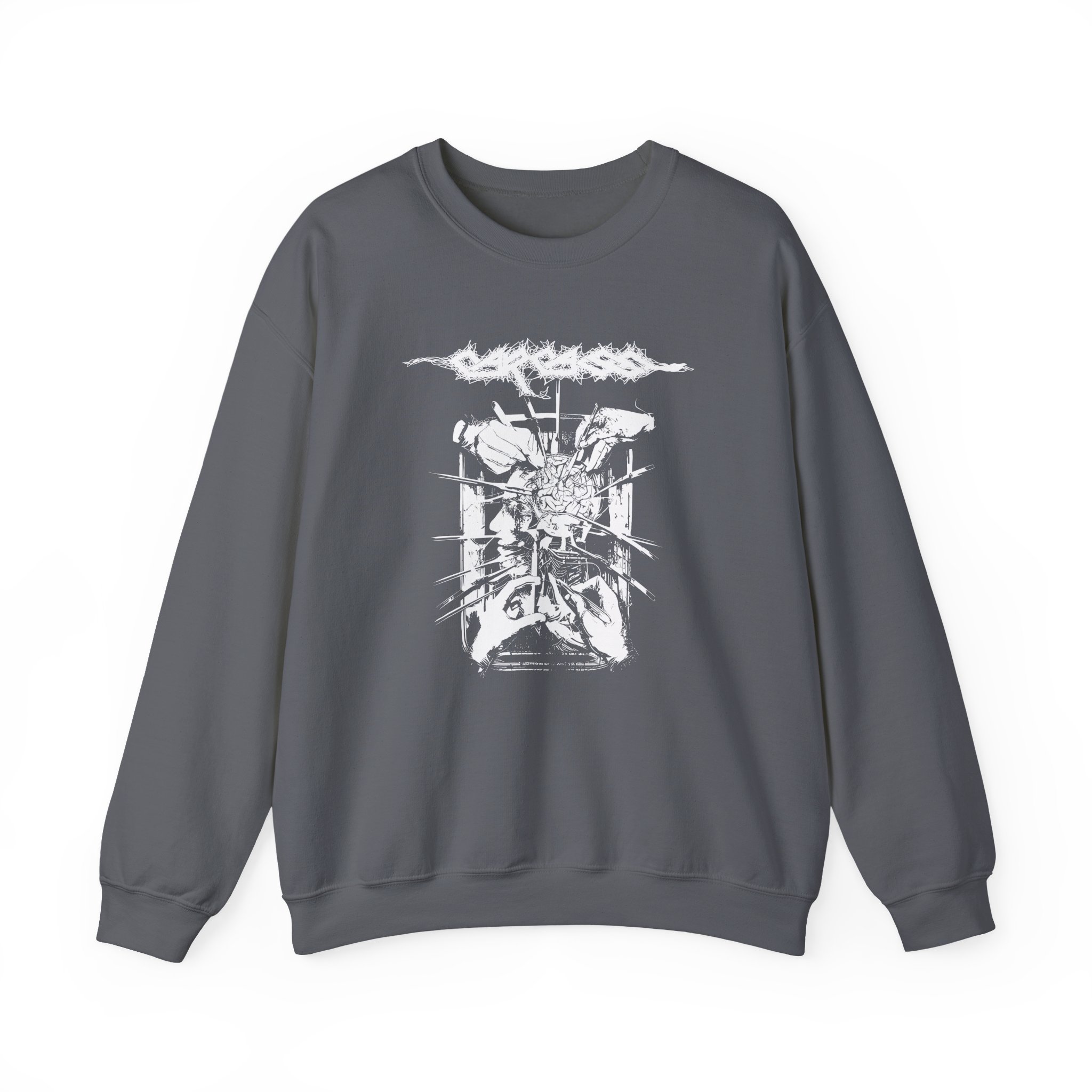 Carcass Rotten to the Gore Unisex Heavy Blend™ Crewneck Sweatshirt - Image 15