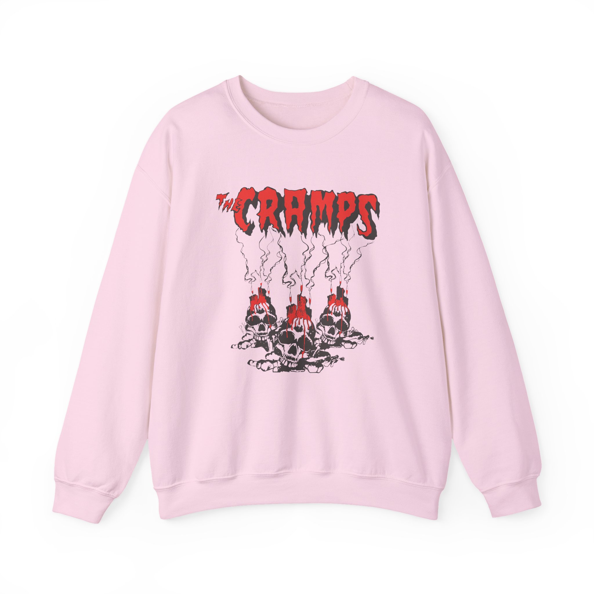 The Cramps Voodoo Skulls Unisex Heavy Blend™ Crewneck Sweatshirt - Image 11
