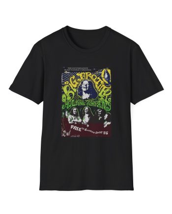Janis Joplin Free to Everyone Unisex Softstyle T-Shirt