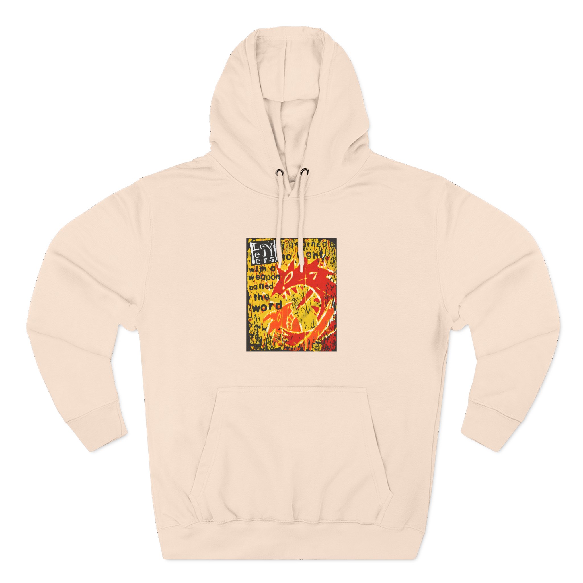 Levellers a Weapon Called the Word Three-Panel Fleece Hoodie - Image 7
