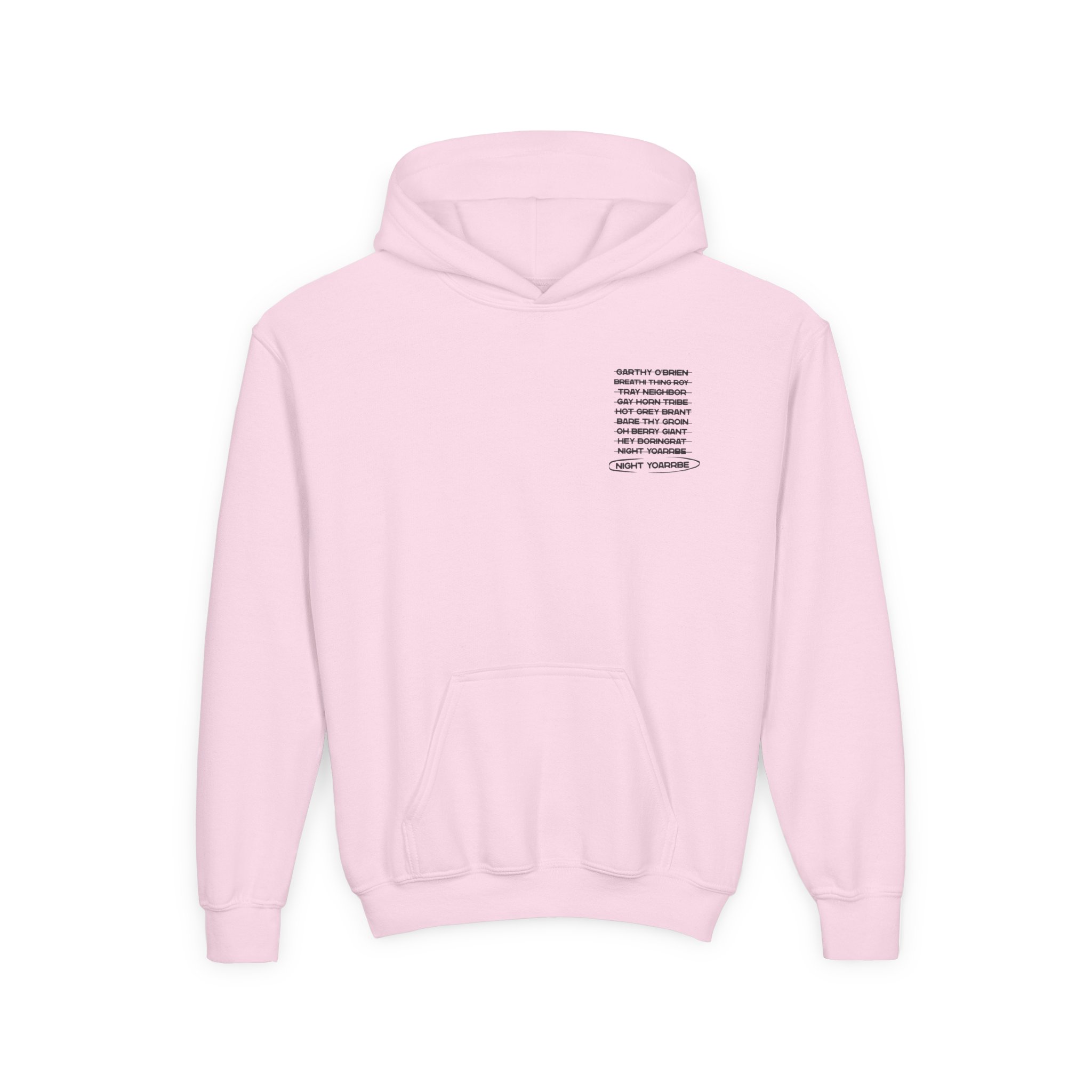 Dropout Night Yorb Anagram Youth Heavy Blend Hooded Sweatshirt - Image 9