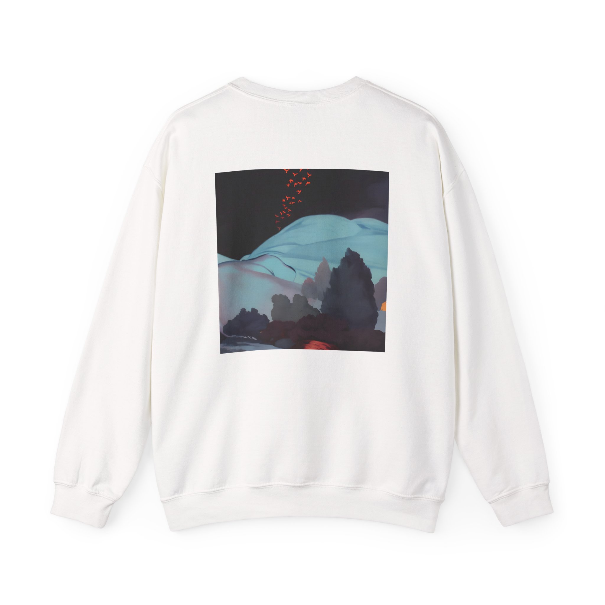 Morat A superhero Unisex Heavy Blend™ Crewneck Sweatshirt - Image 4