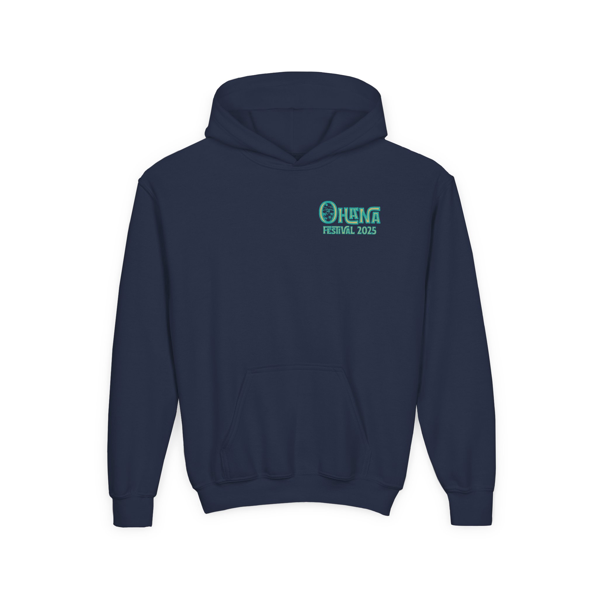 Eddie Vedder Ohana Festival Youth Heavy Blend Hooded Sweatshirt - Image 7