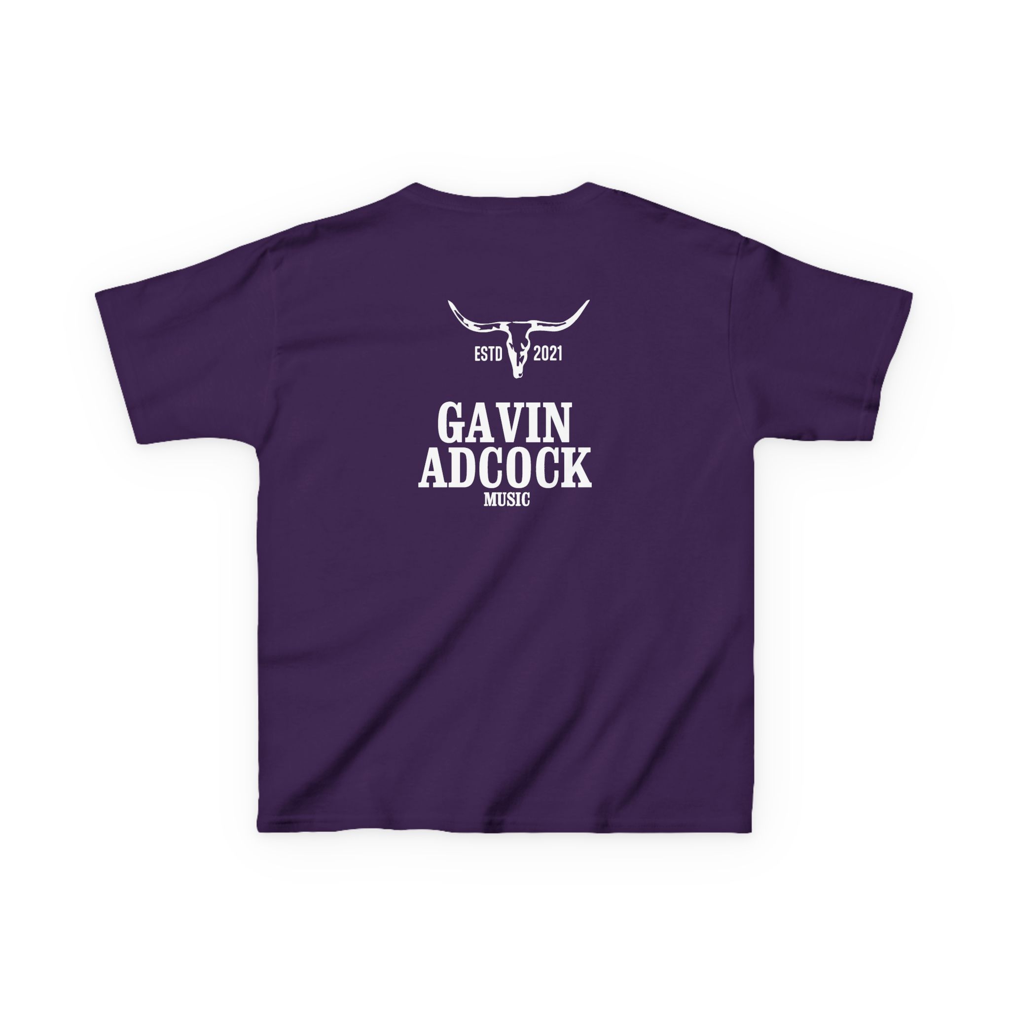 Gavin Adcock a Cigarette Black Photo Kids Heavy Cotton™ Tee - Image 6