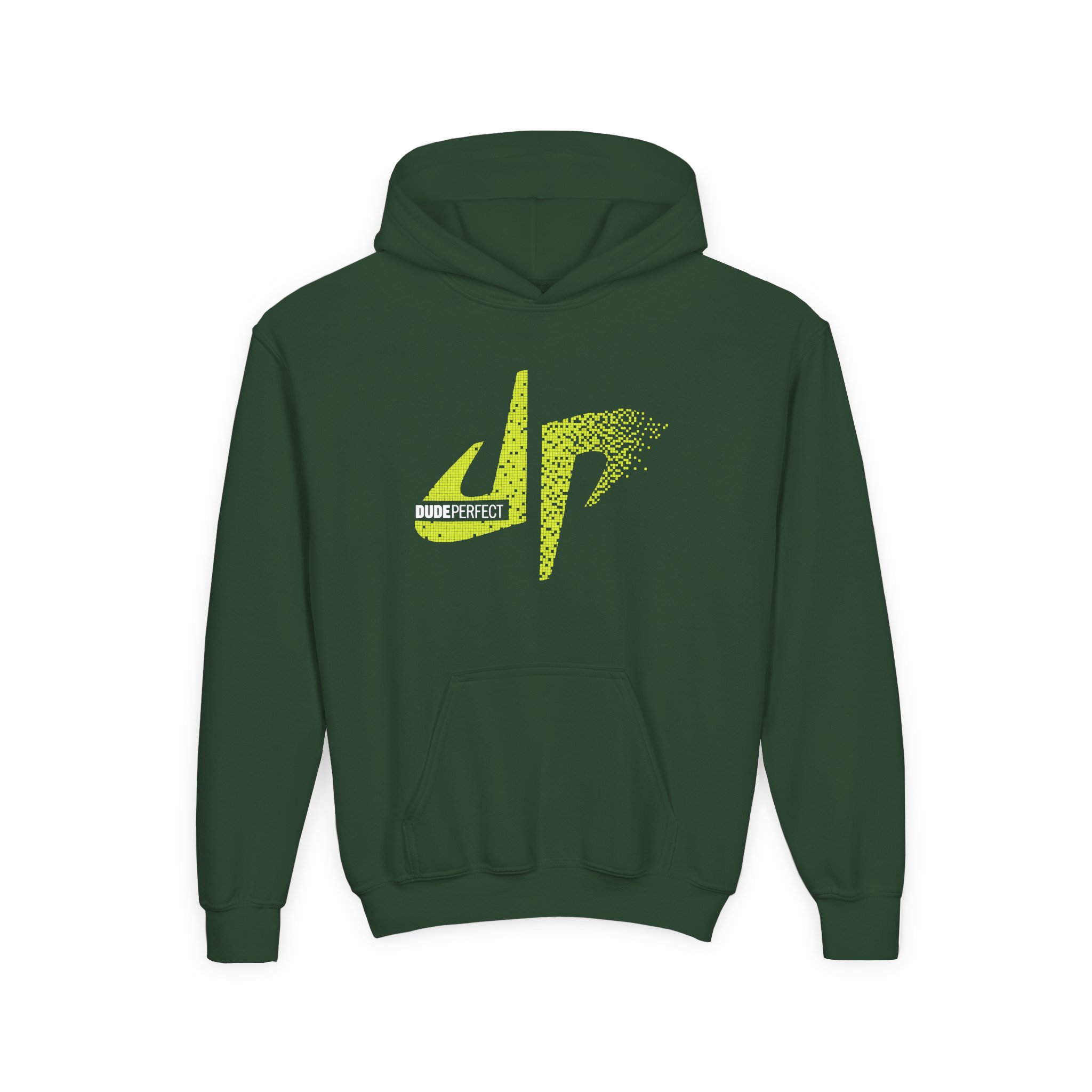 Dude Perfect Pixel Youth Heavy Blend Hooded Sweatshirt - Image 5