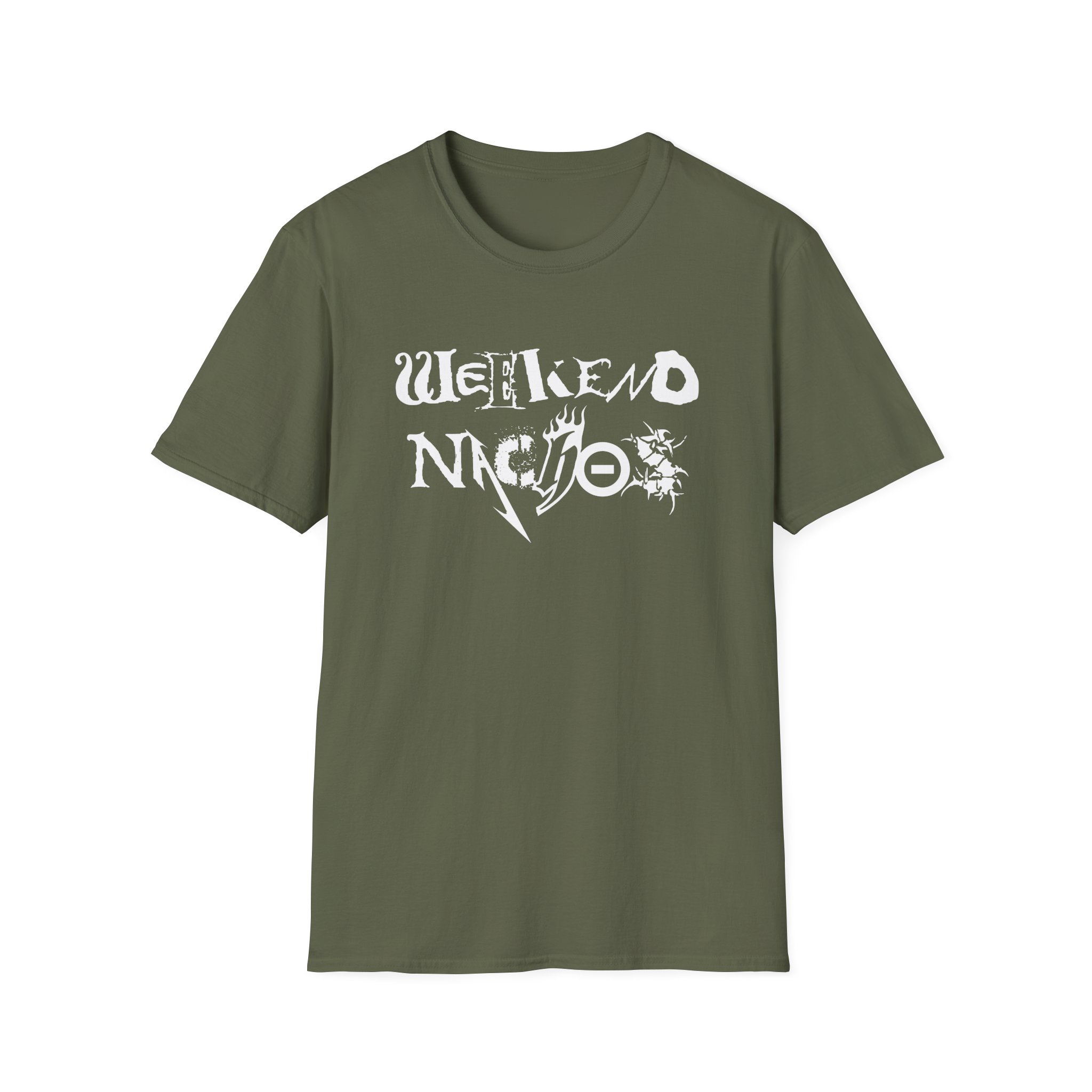 Weekend Nachos Unisex Softstyle T-Shirt - Image 7