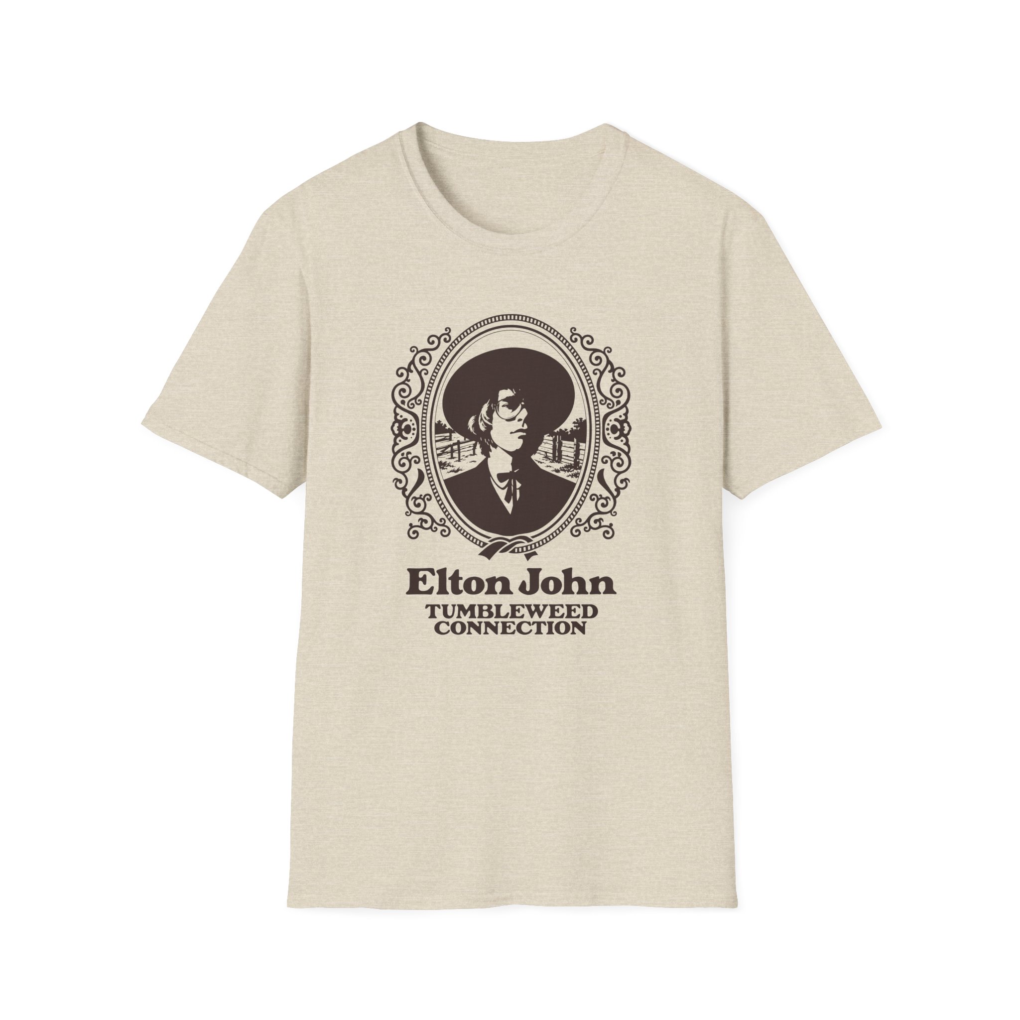 Ej Farewell Tumbleweed Connection Unisex Softstyle T-Shirt - Image 7