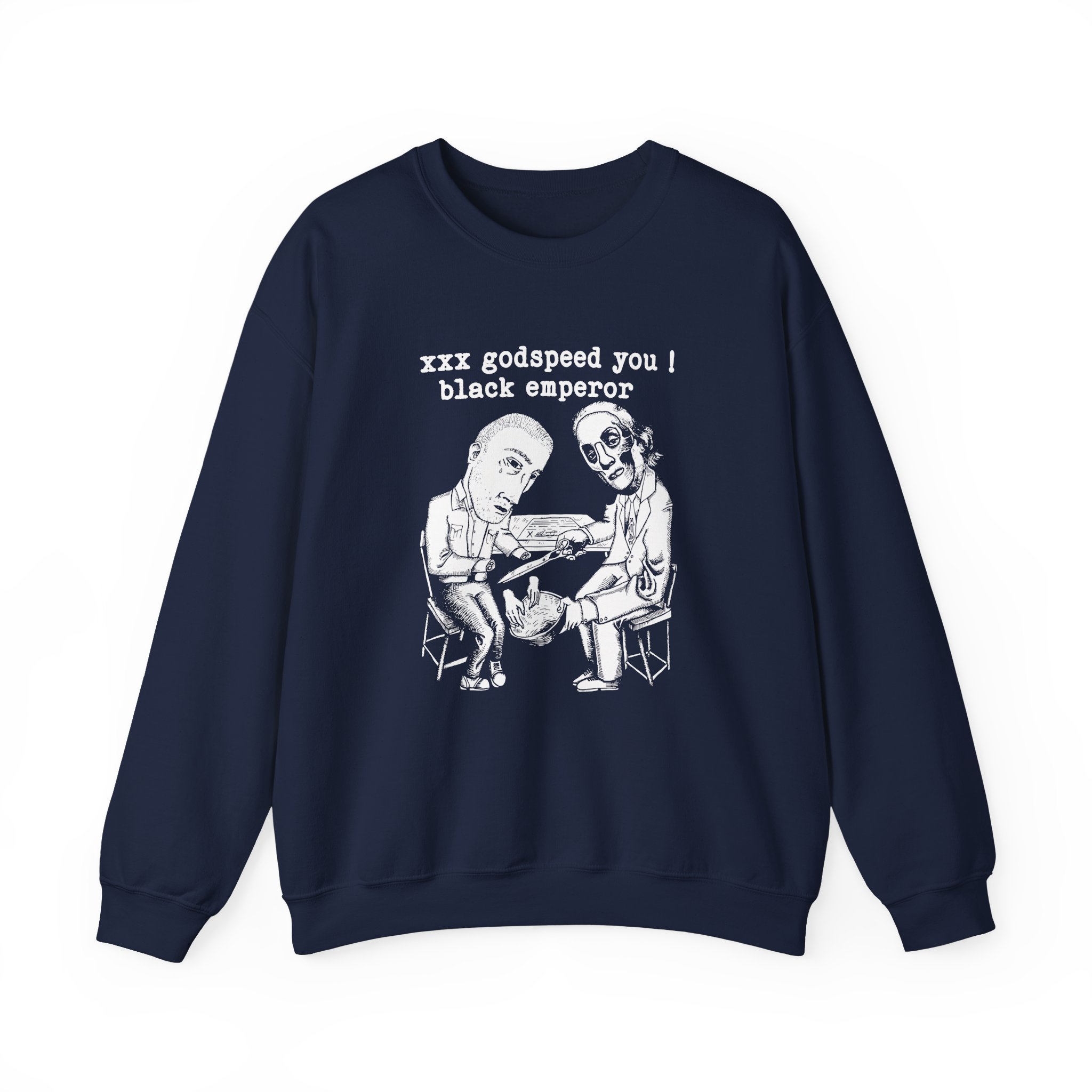 Godspeed You Black Emperor xxx godspeed you ! black emperor Unisex Heavy Blend™ Crewneck Sweatshirt - Image 21