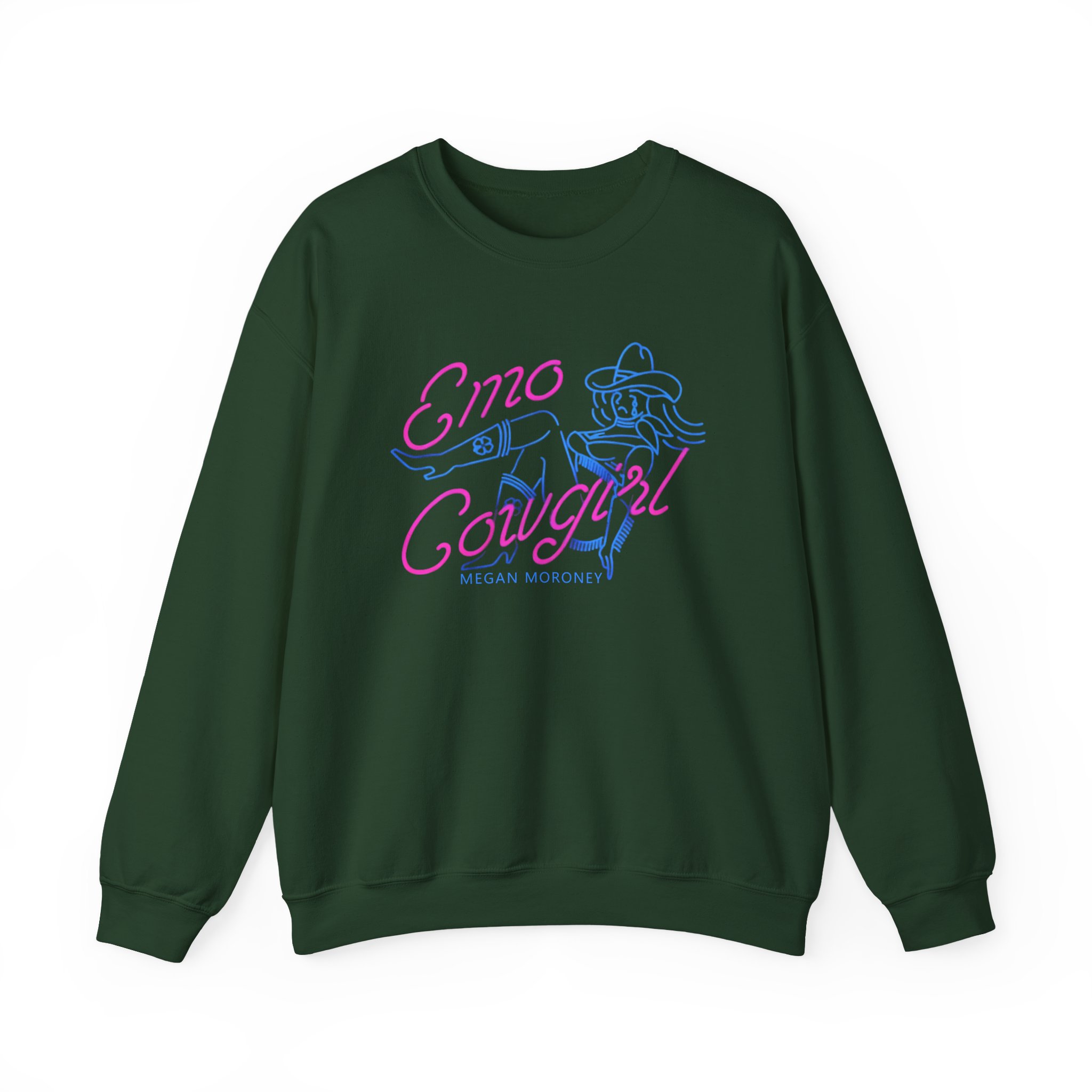 Megan Moroney Emo Cowgirl Unisex Heavy Blend™ Crewneck Sweatshirt - Image 5