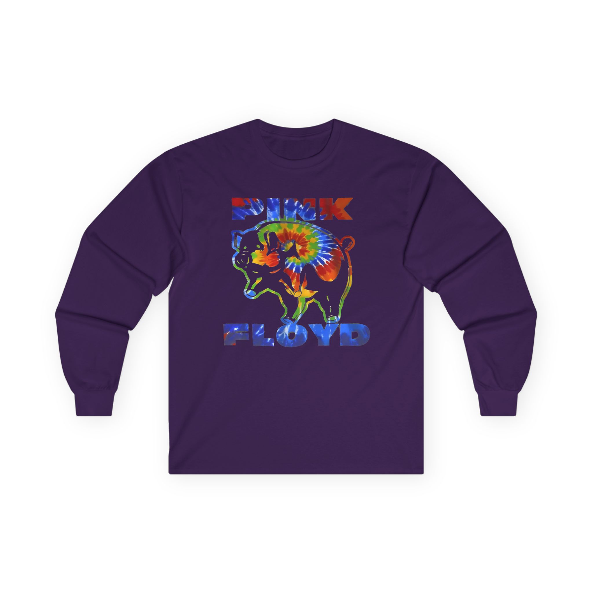Pink Floyd Psychedelic Pig Unisex Ultra Cotton Long Sleeve Tee - Image 9