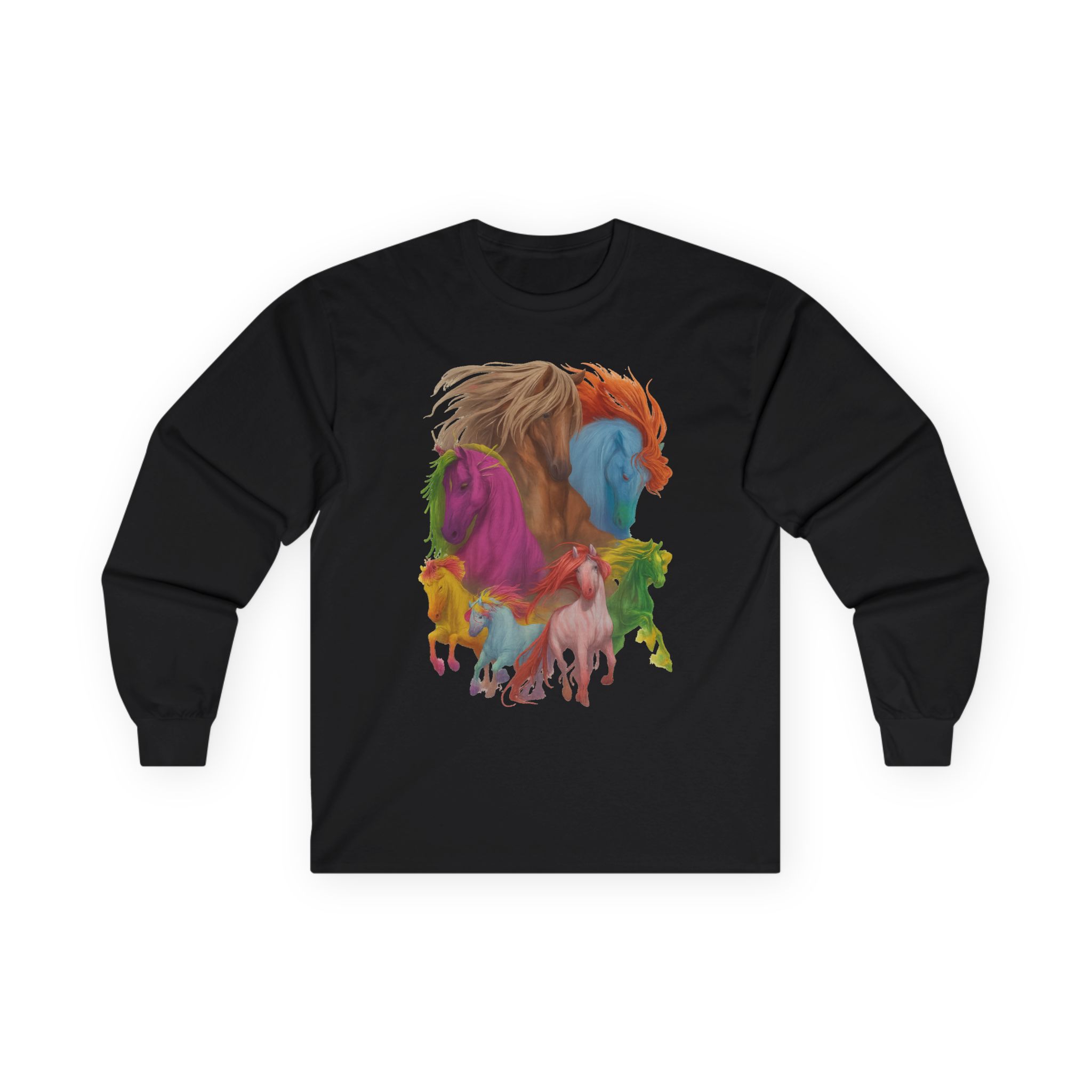 Dropout Dimension 20 The Seven Magic Horse Unisex Ultra Cotton Long Sleeve Tee