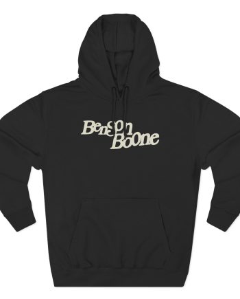 Benson Boone Maybe I Am Better Alone Three-Panel Fleece Hoodie