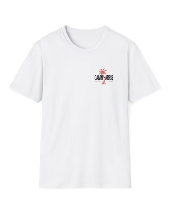 Calvin Harris Ecru Palm Unisex Softstyle T-Shirt