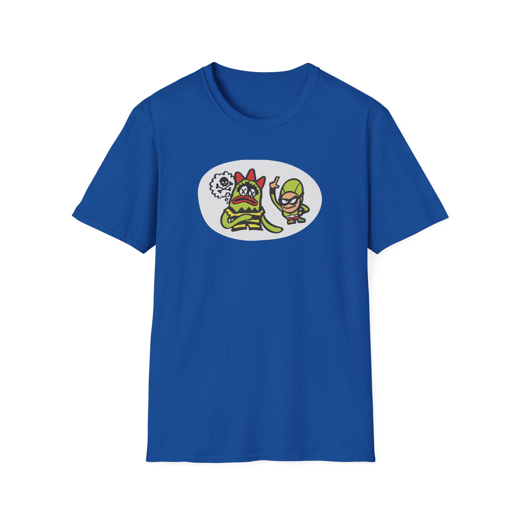 The Aquabats Bat Commander Unisex Softstyle T-Shirt - Image 21