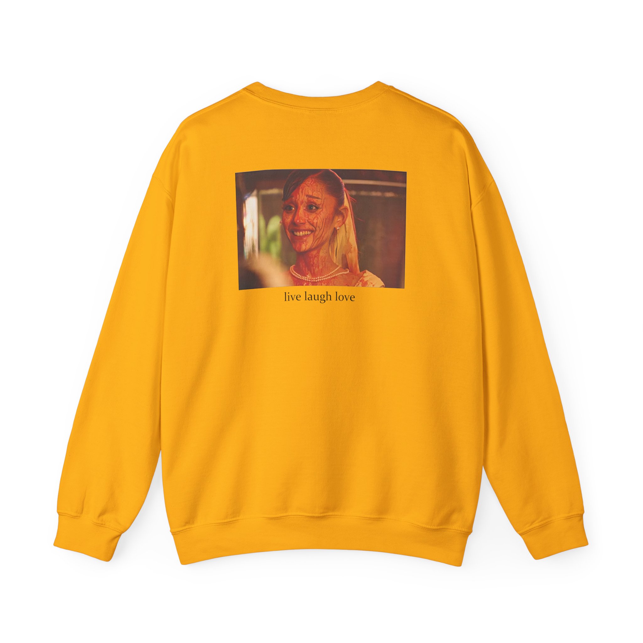 AG petal live laugh love Unisex Heavy Blend™ Crewneck Sweatshirt - Image 8
