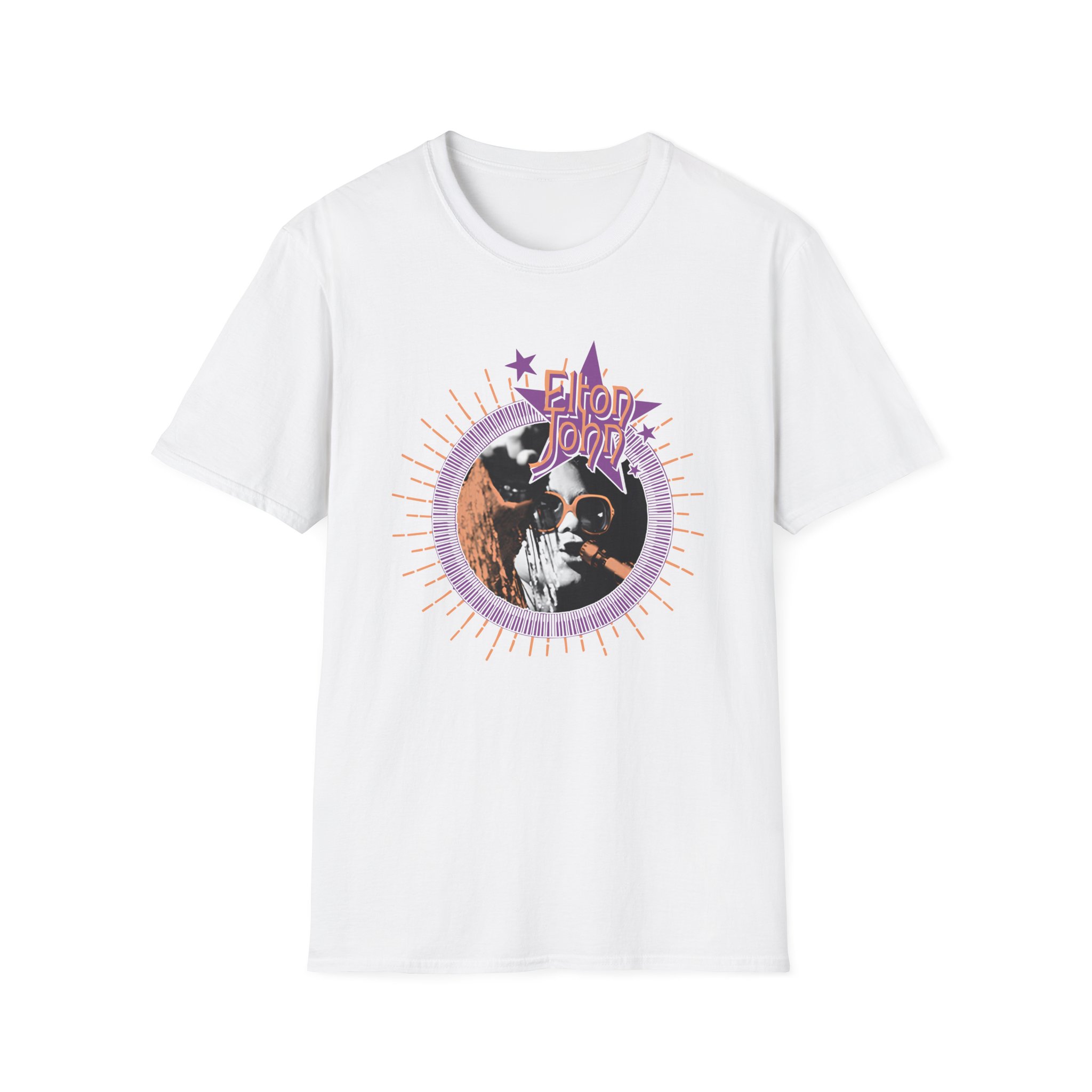 Ej Farewell GYBR Sunburst Piano Frame Photo Unisex Softstyle T-Shirt
