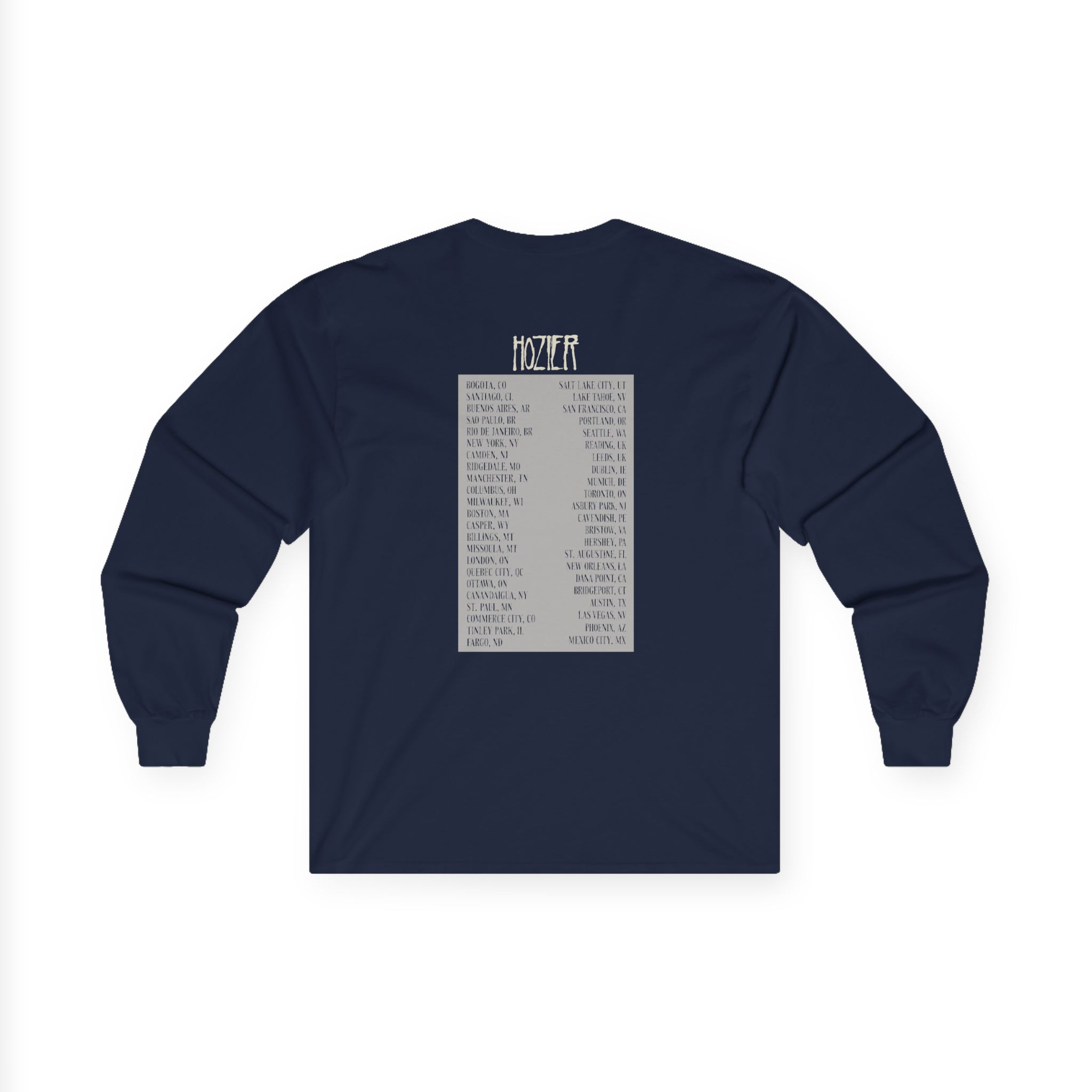 Hozier Unreal Unearth Unisex Ultra Cotton Long Sleeve Tee - Image 8