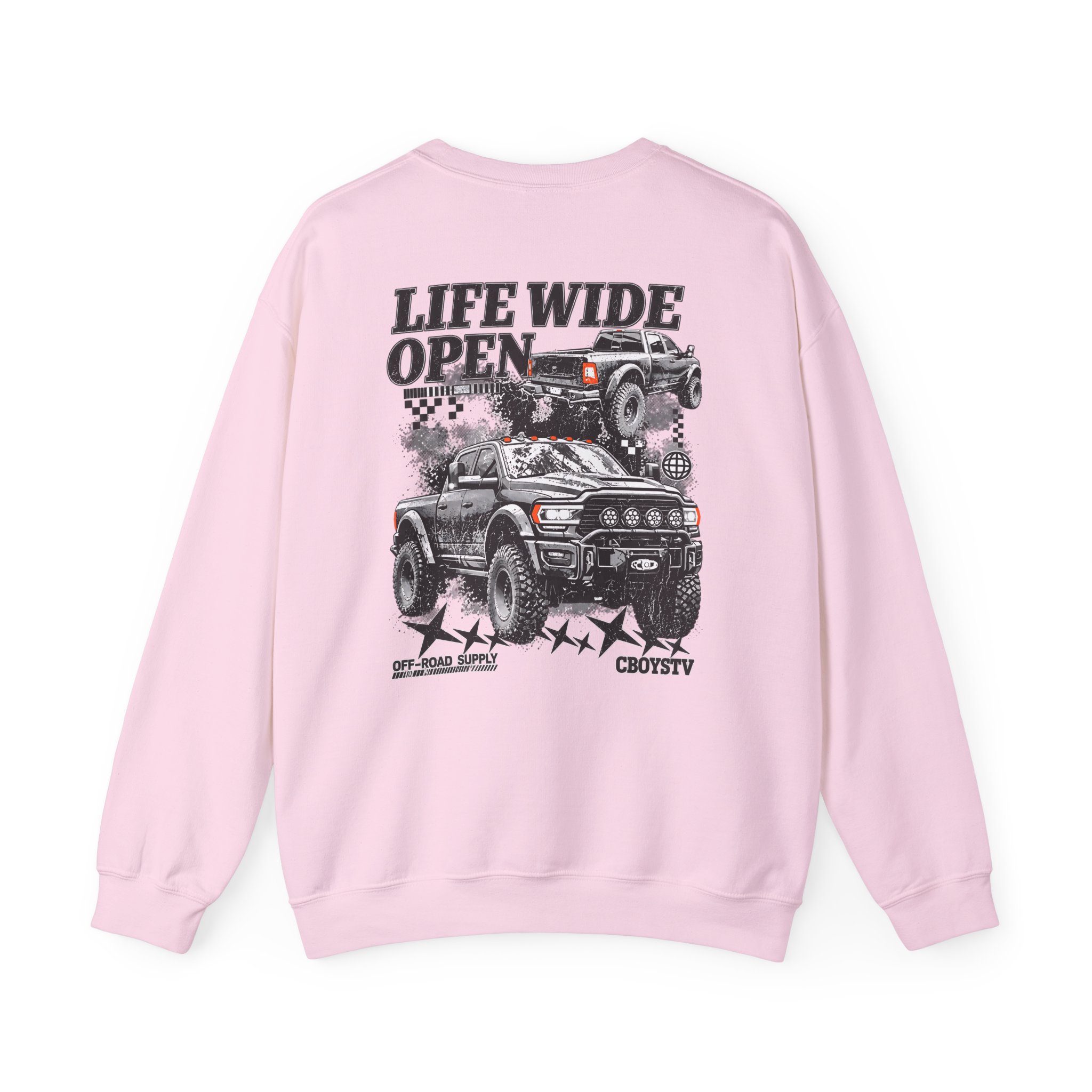 Cboystv Prospector Whiteout Unisex Heavy Blend™ Crewneck Sweatshirt - Image 16
