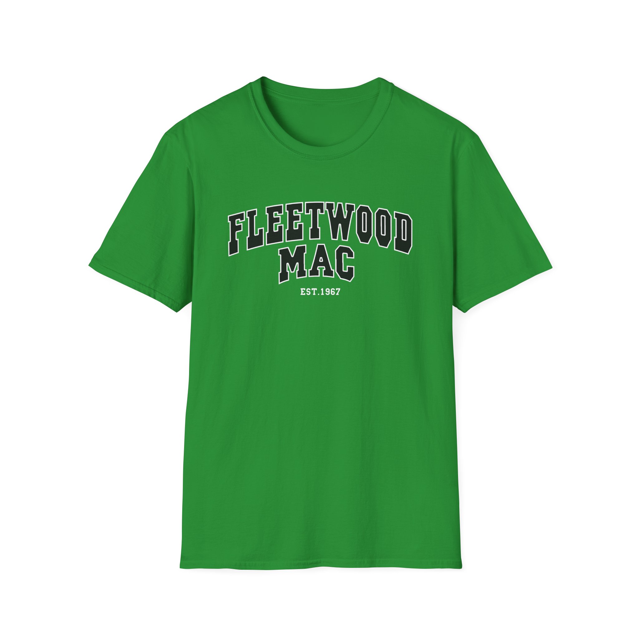 Fleetwood Mac Collegiate Unisex Softstyle T-Shirt - Image 11