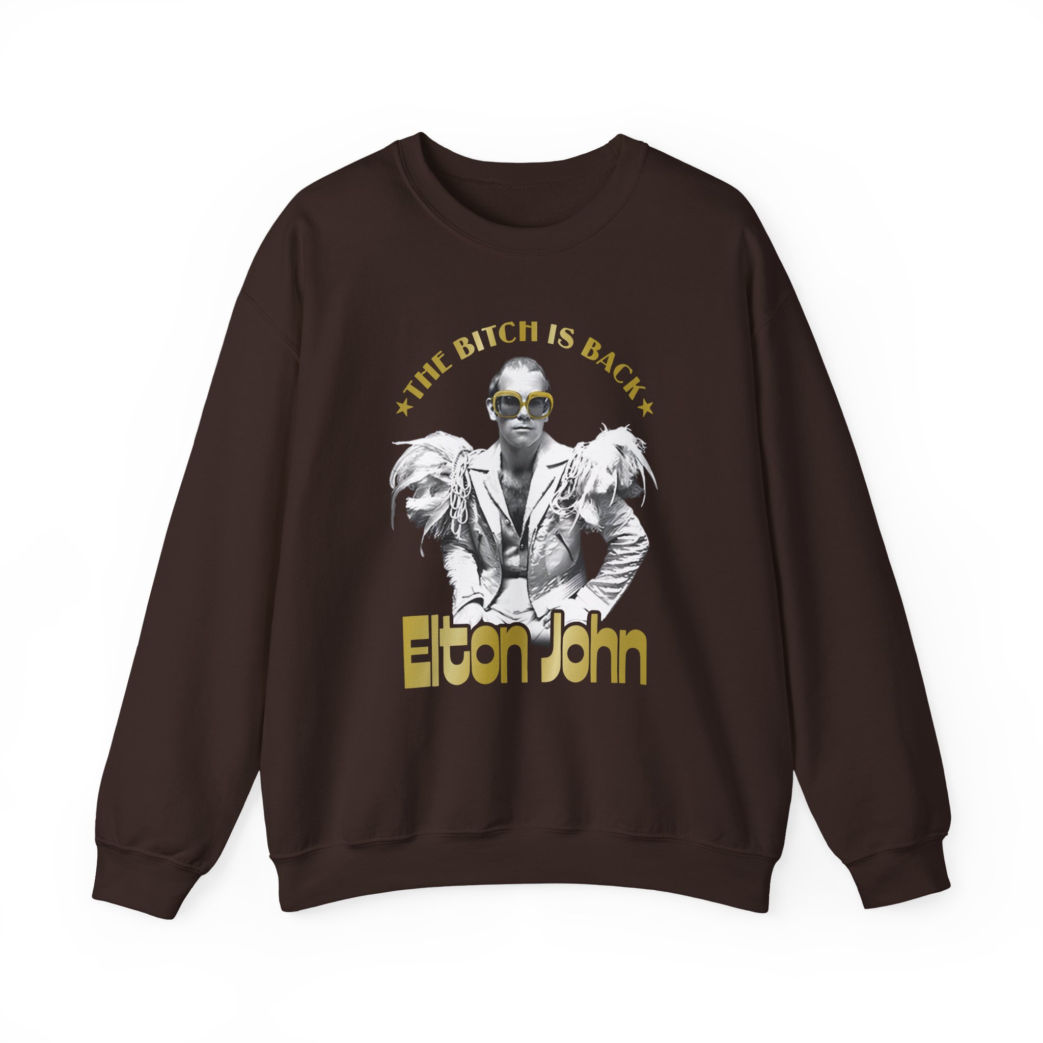 Ej Farewell Bitch is Back Foil Unisex Heavy Blend™ Crewneck Sweatshirt - Image 5