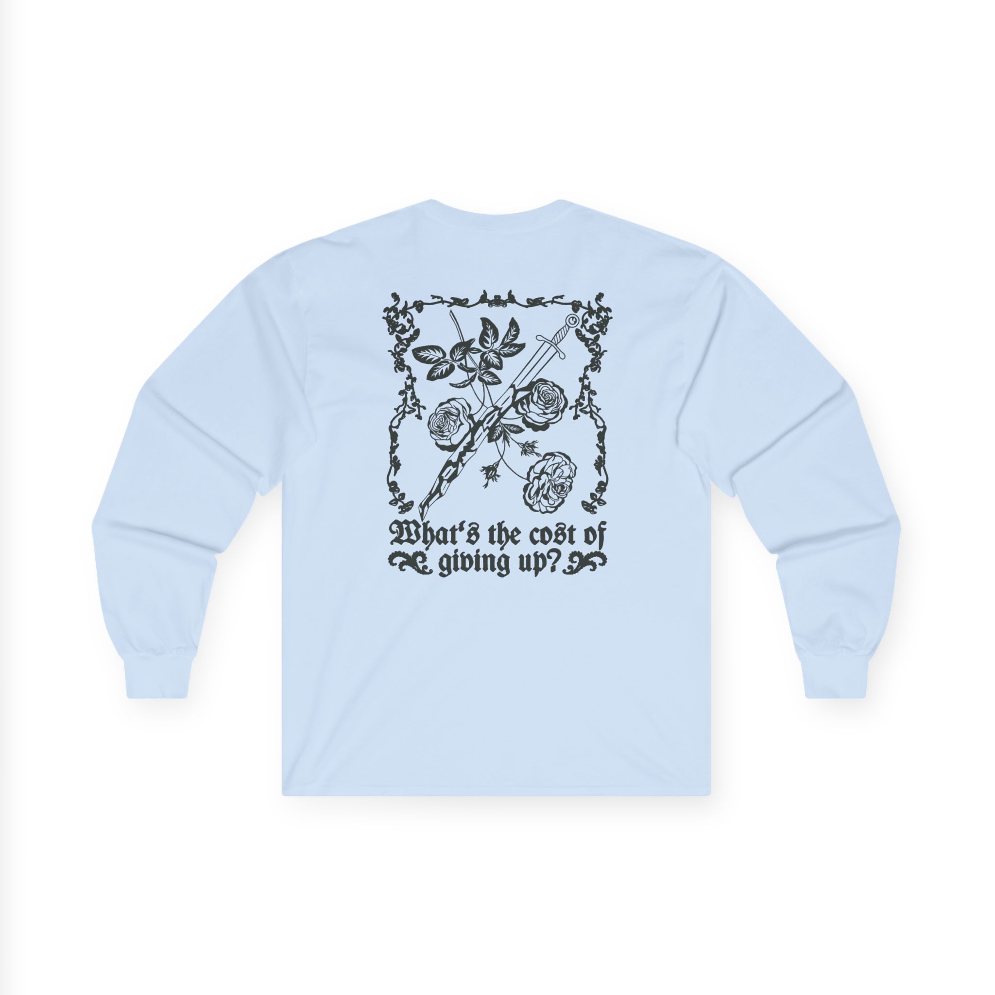 Poppy Cost Of Giving Up Unisex Ultra Cotton Long Sleeve Tee - Image 8