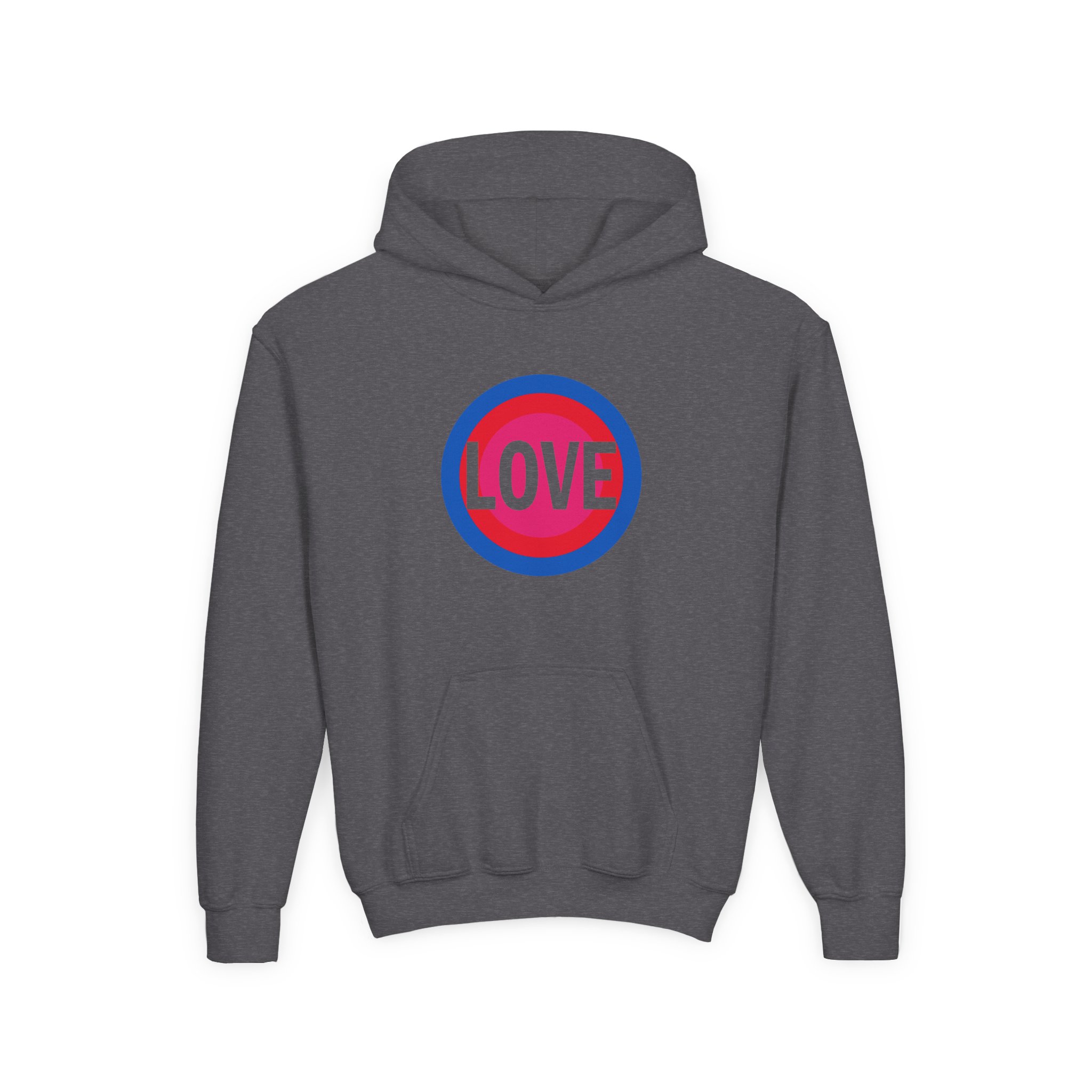 John Legend Love Circle Youth Heavy Blend Hooded Sweatshirt - Image 11