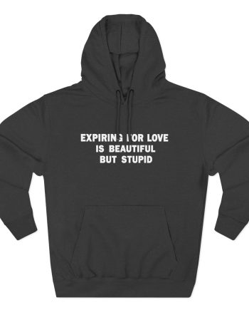 Jenny Holzer Three-Panel Fleece Hoodie