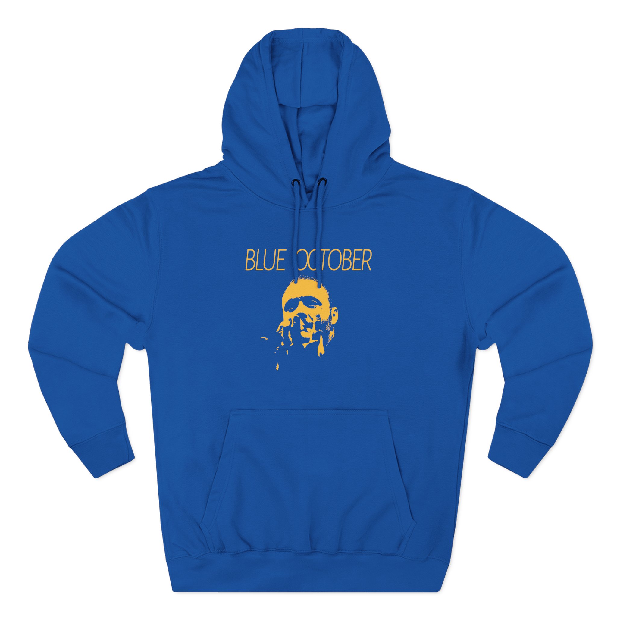 Blue October Midnight Foil Three-Panel Fleece Hoodie - Image 7