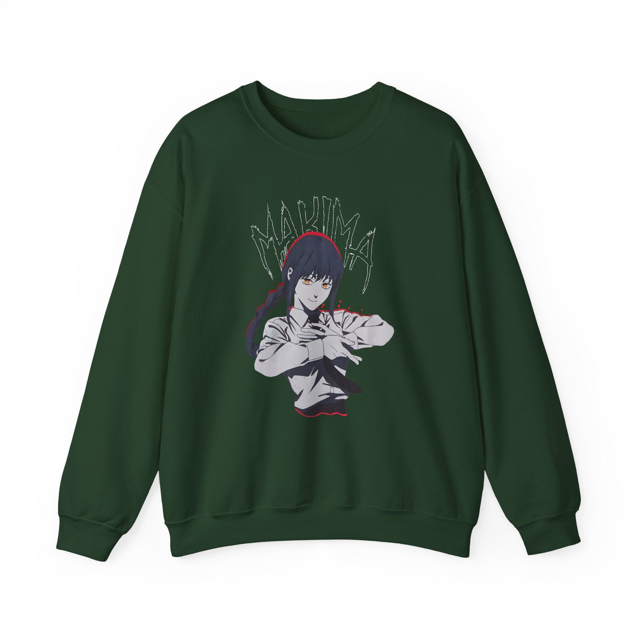 Chainsaw Man Makima Unisex Heavy Blend™ Crewneck Sweatshirt - Image 5
