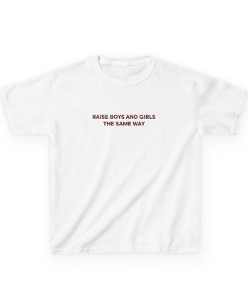 Jenny Holzer Raise the Same Way v Kids Heavy Cotton™ Tee