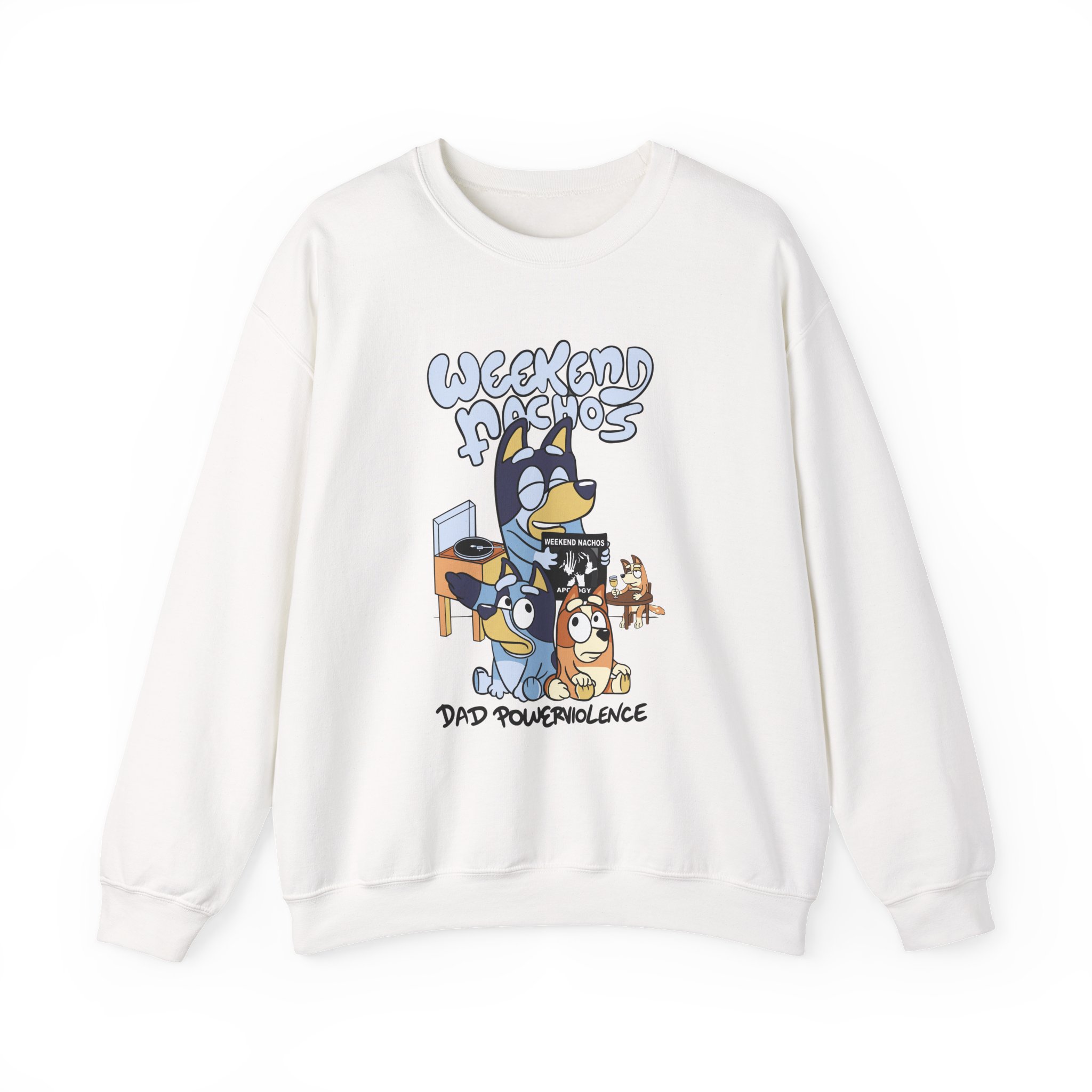 Weekend Nachos Unisex Heavy Blend™ Crewneck Sweatshirt