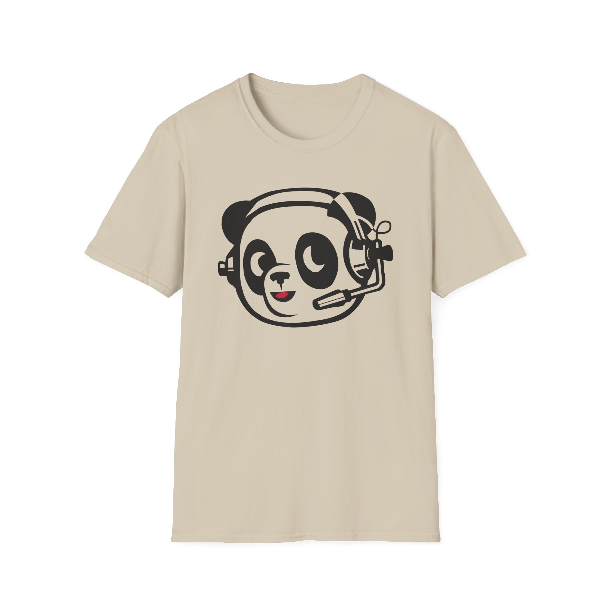 Dude Perfect John Panda Headset Unisex Softstyle T-Shirt - Image 3