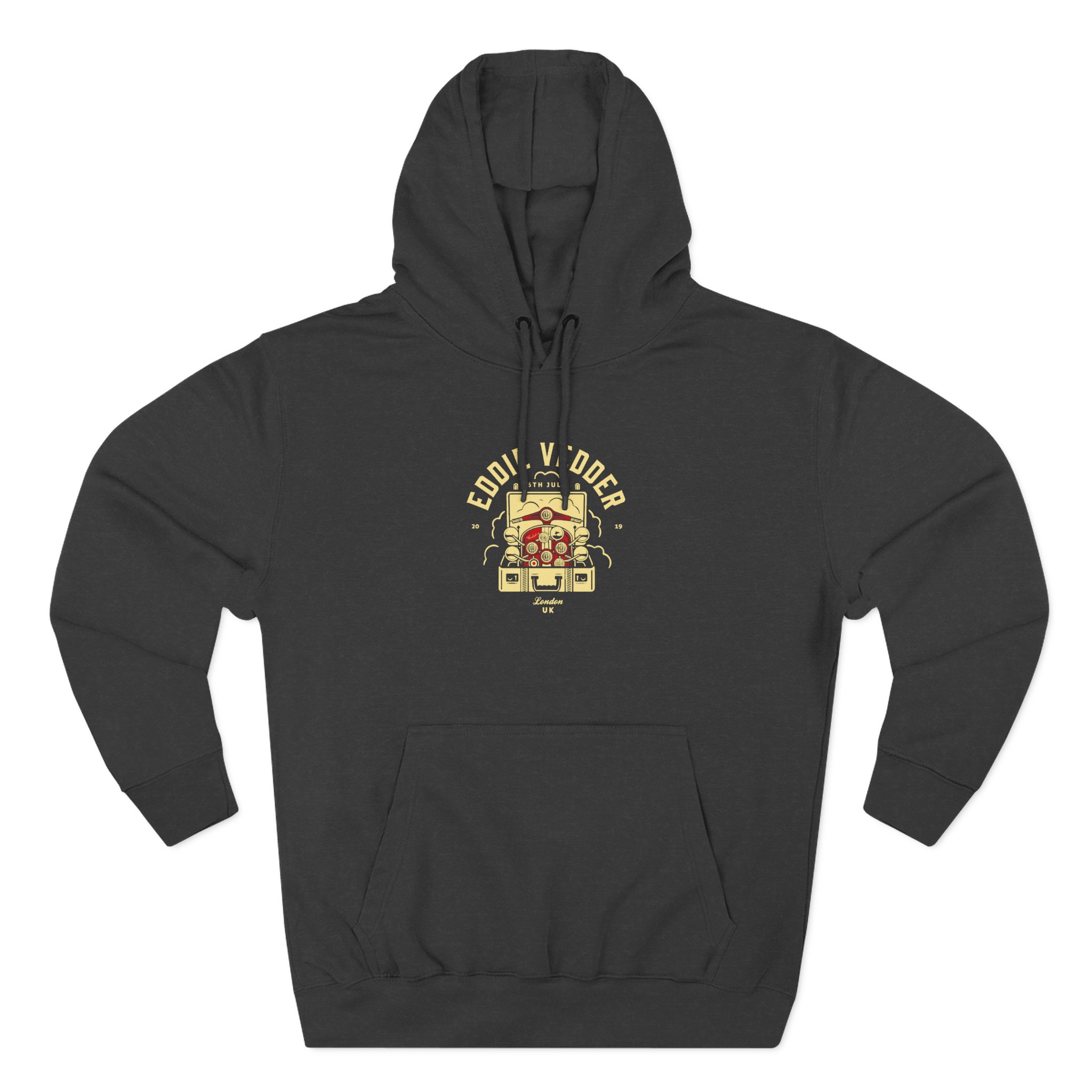 Eddie Vedder London Event Three-Panel Fleece Hoodie - Image 3