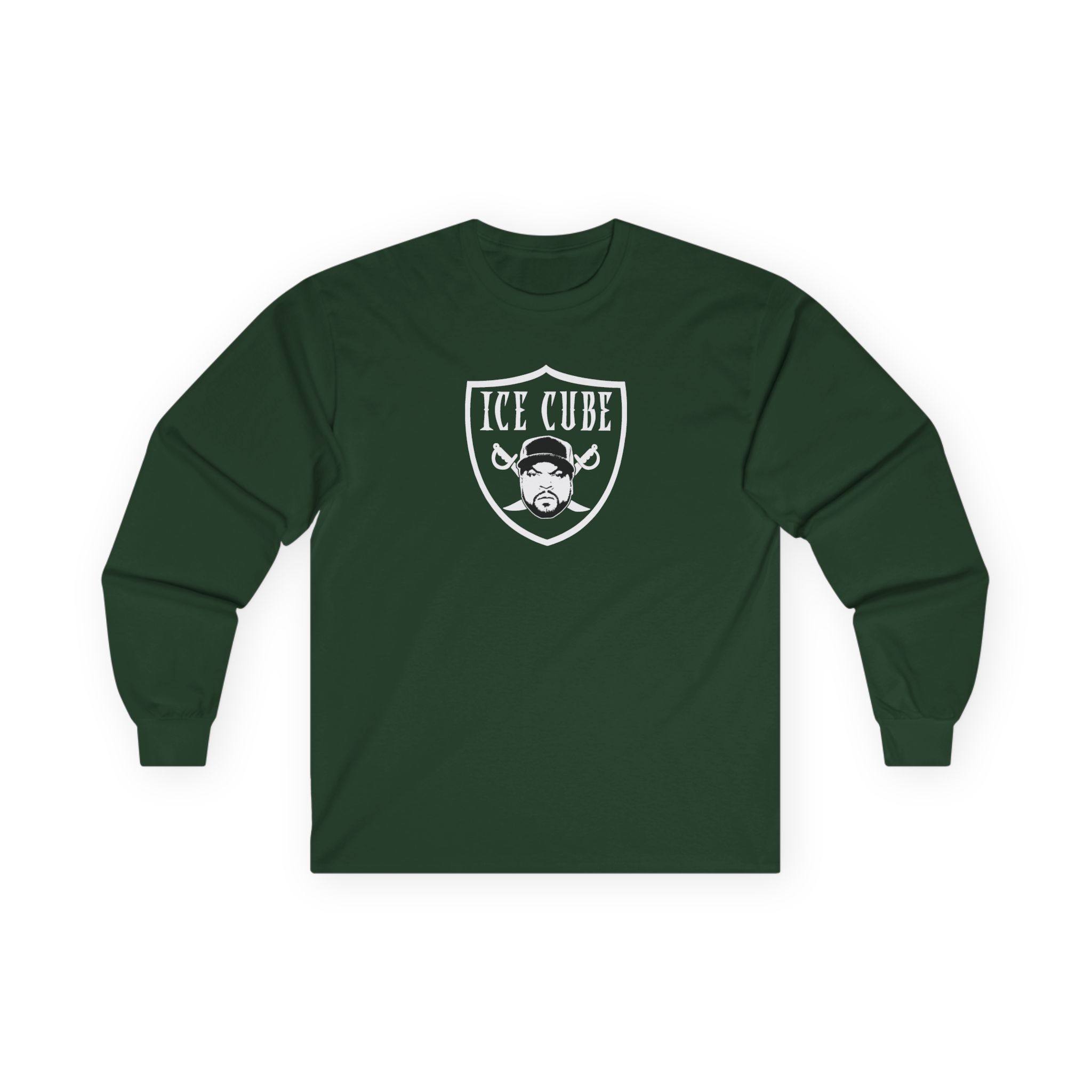 Ice Cube Shield Logo Unisex Ultra Cotton Long Sleeve Tee - Image 7