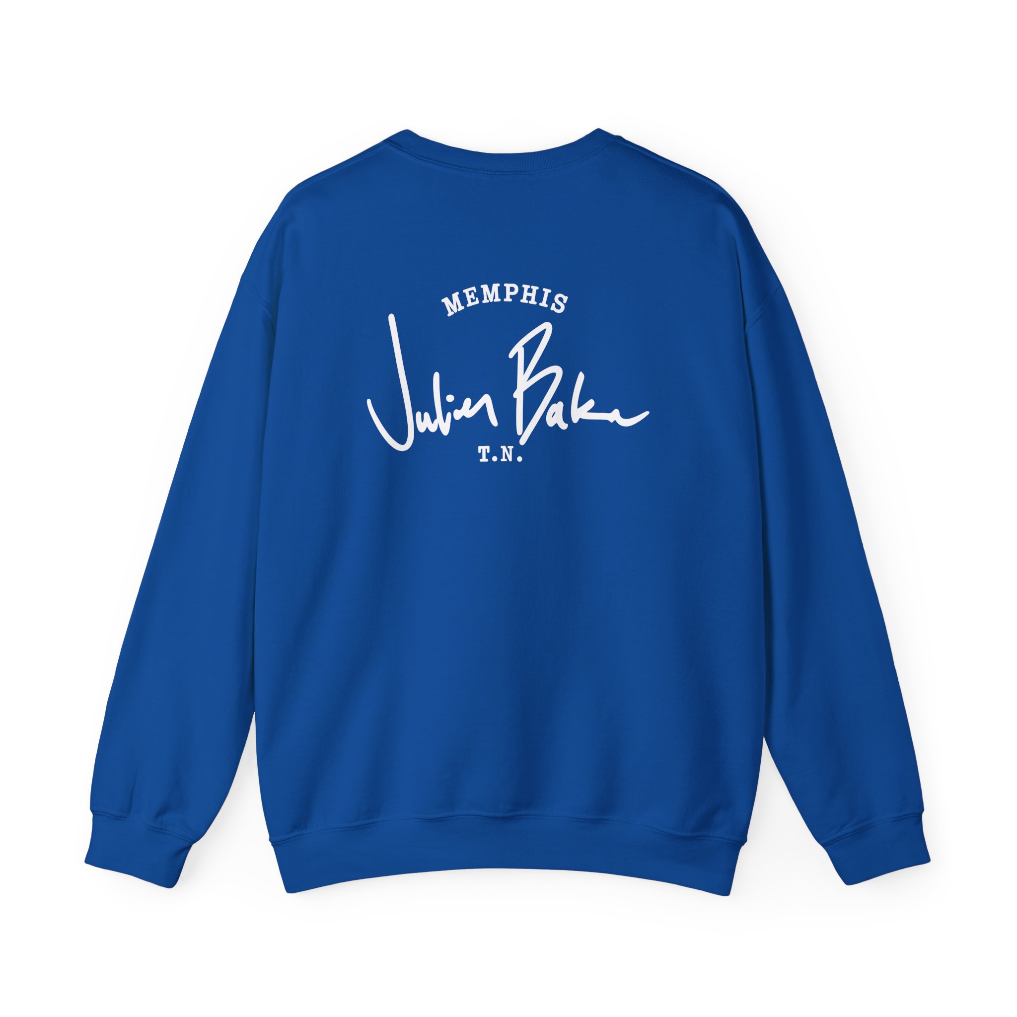Julien Baker "Work Shirt" Unisex Heavy Blend™ Crewneck Sweatshirt - Image 12
