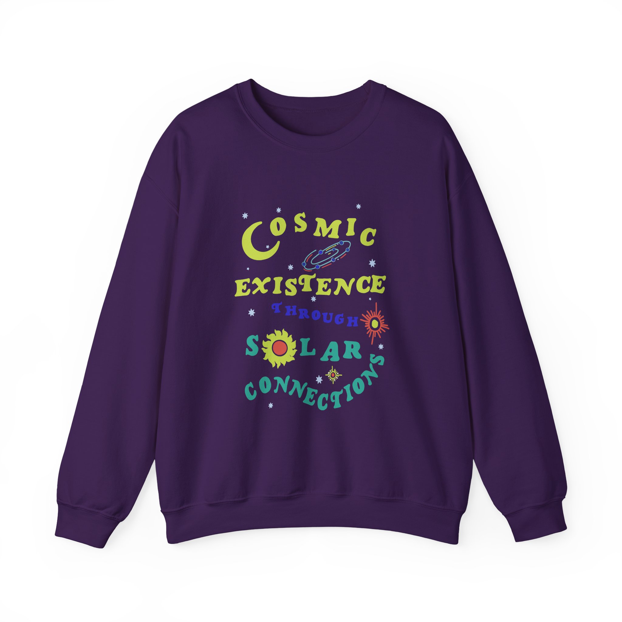 Calvin Harris Cosmic Existence Unisex Heavy Blend™ Crewneck Sweatshirt - Image 11