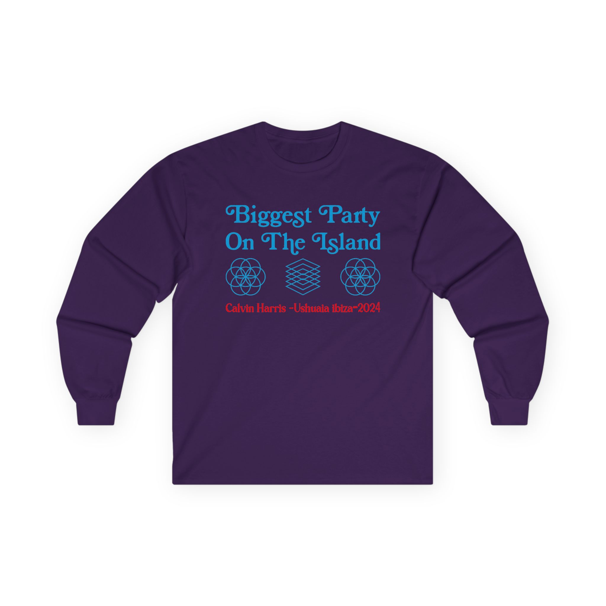 Calvin Harris Ushuaia Higher Level Unisex Ultra Cotton Long Sleeve Tee - Image 25