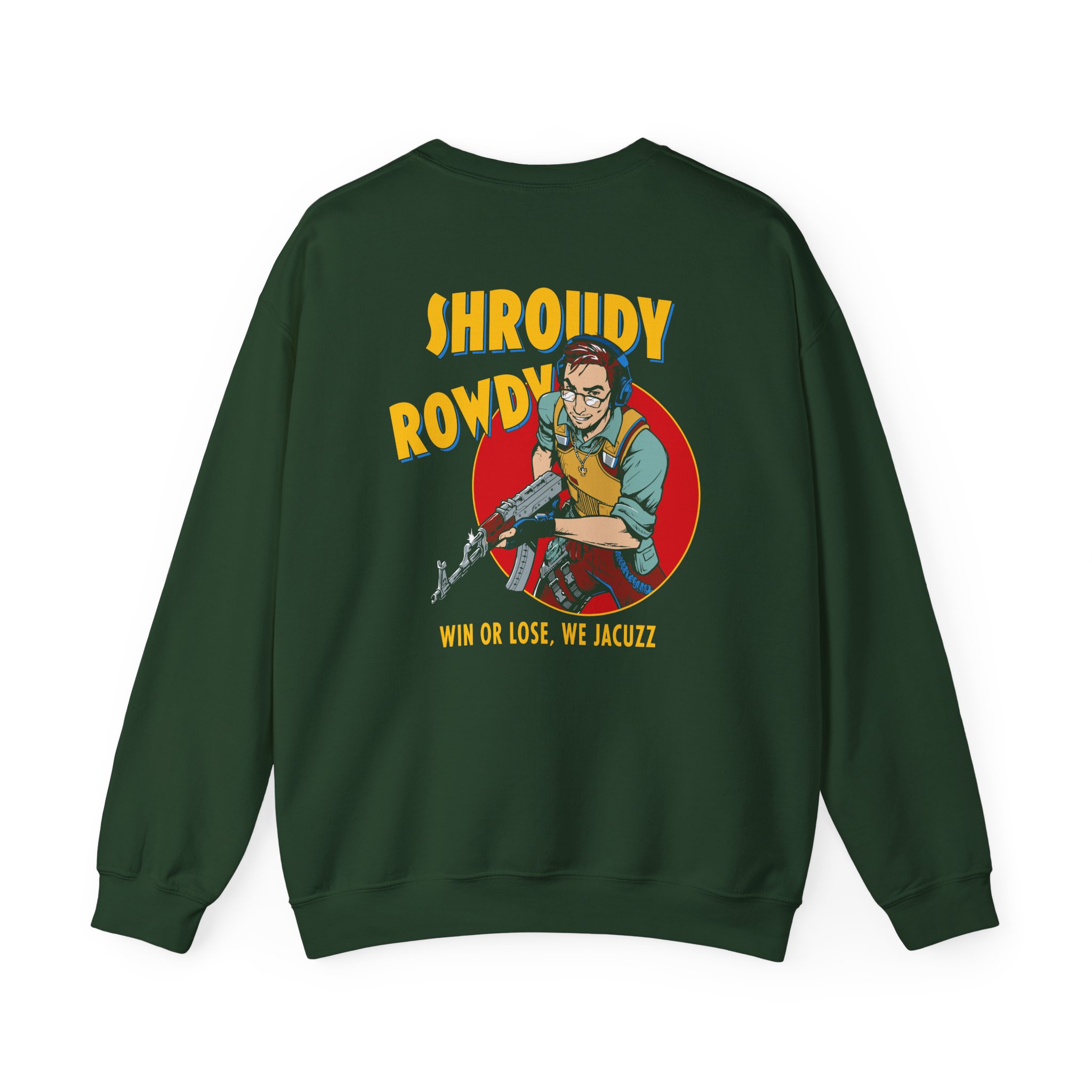 Shroud The Broys Unisex Heavy Blend™ Crewneck Sweatshirt - Image 6