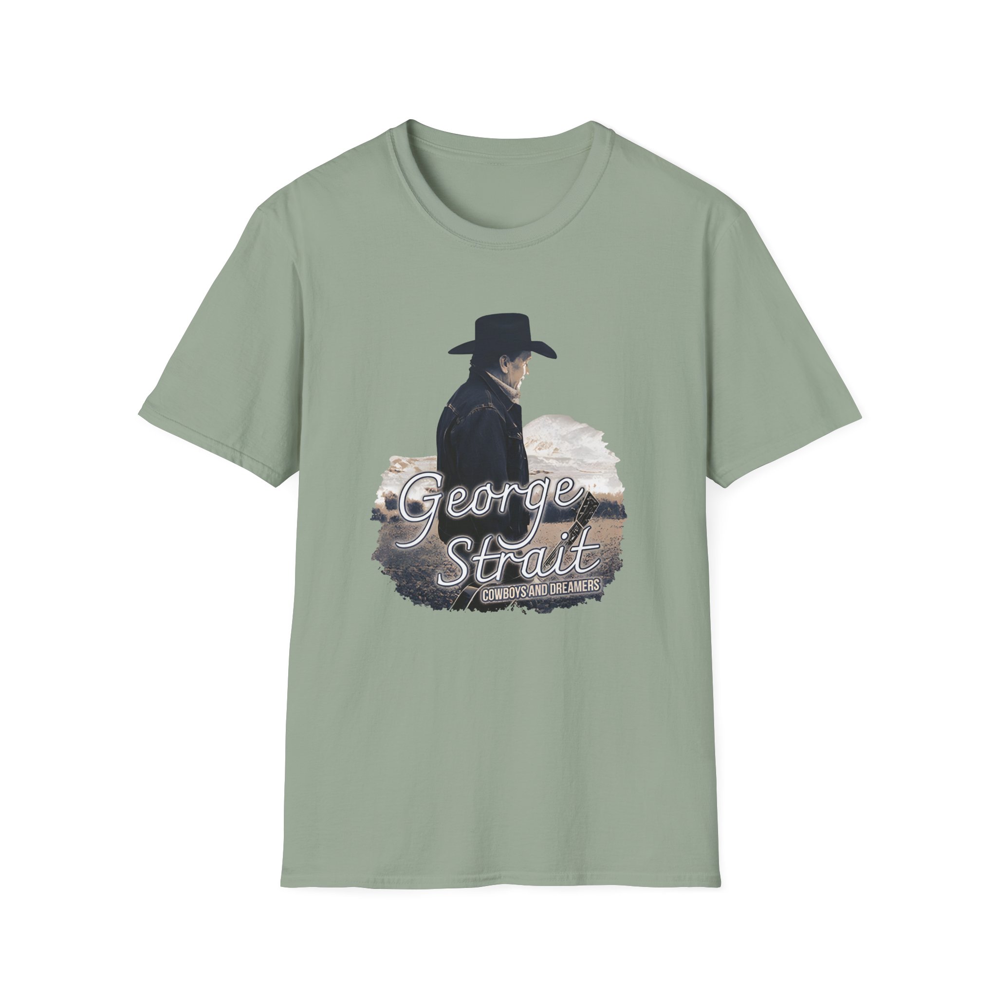 George Strait Cowboys and Dreamers Unisex Softstyle T-Shirt - Image 15