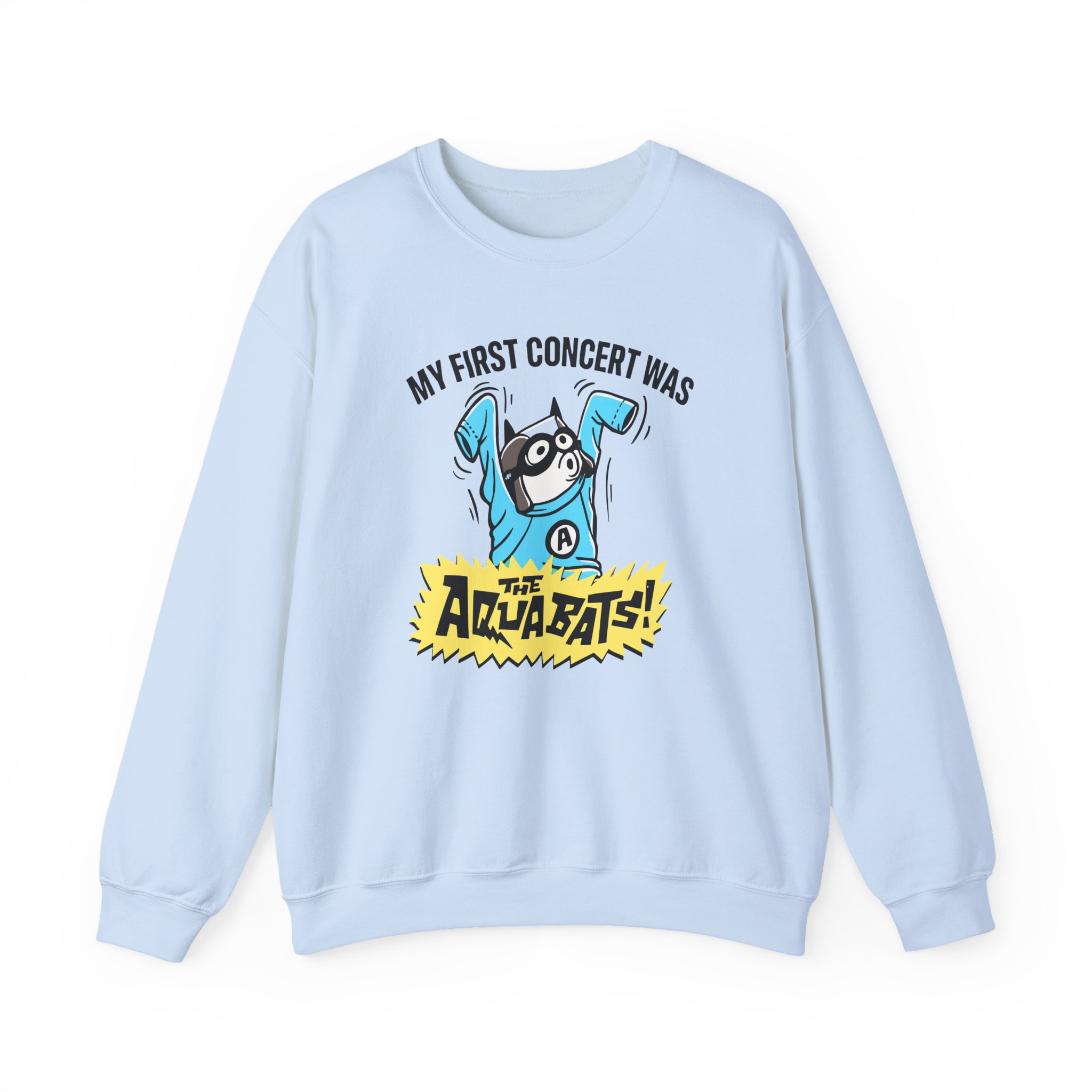 The Aquabats My First Concert Unisex Heavy Blend™ Crewneck Sweatshirt - Image 7