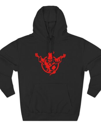 Thunderdome Logo Three-panel Fleece Hoodie