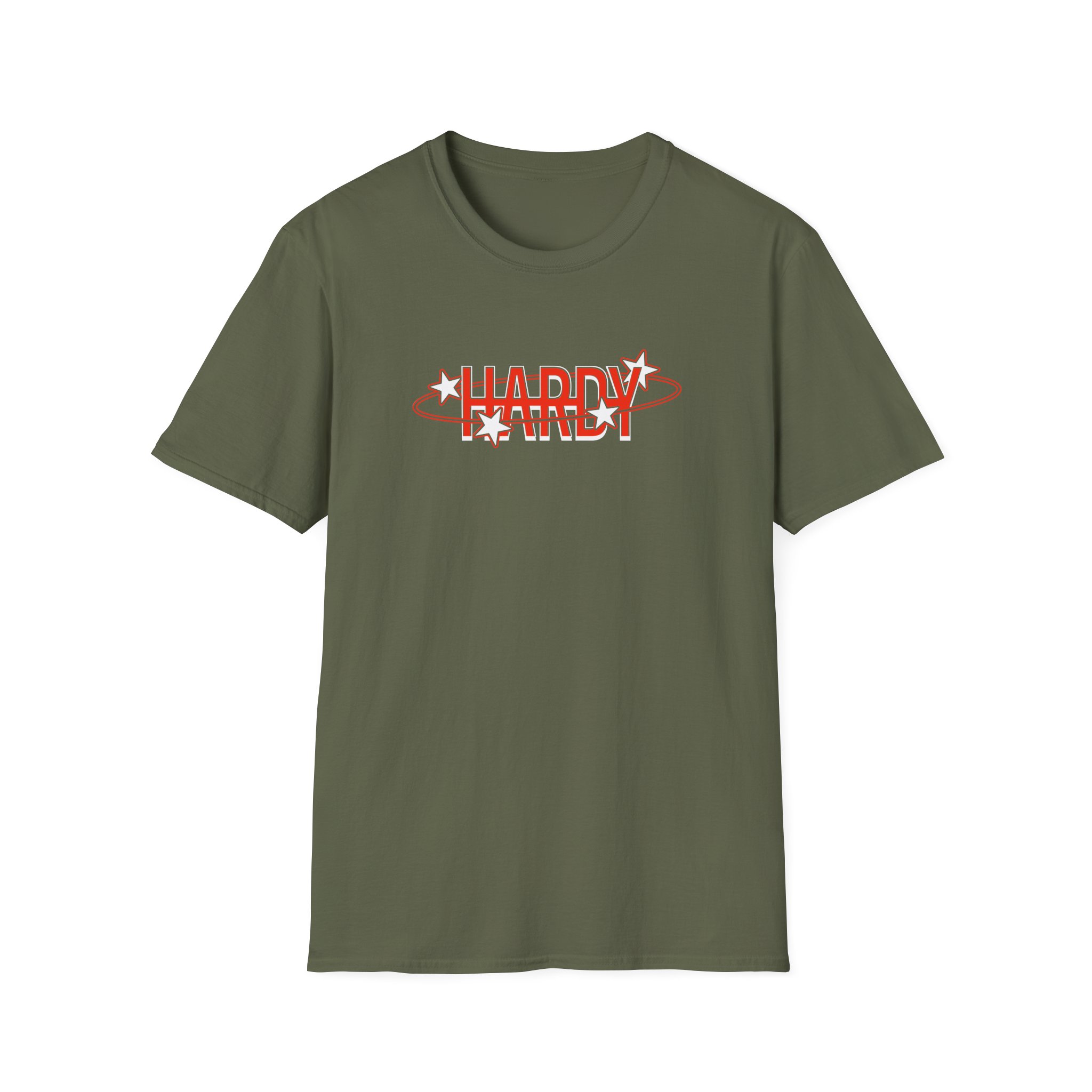 Hd COUNTRY! COUNTRY! Black Unisex Softstyle T-Shirt - Image 5